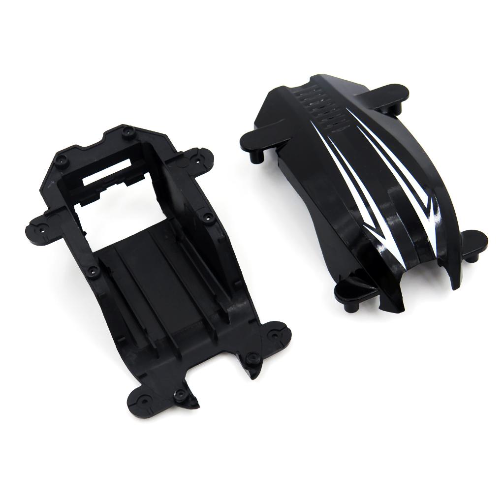 Replacement Body Shell Top & Bottom for Flytec T13 Drone Quadcopter Black