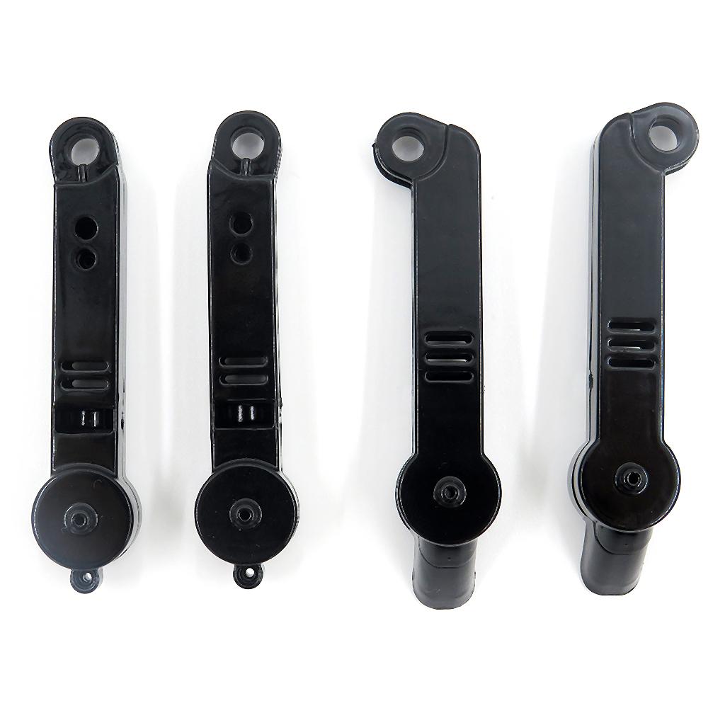 4Piece Black Front Rear Arms T13-2 for Flytec T13 FPV Folding Quadcopter DIY