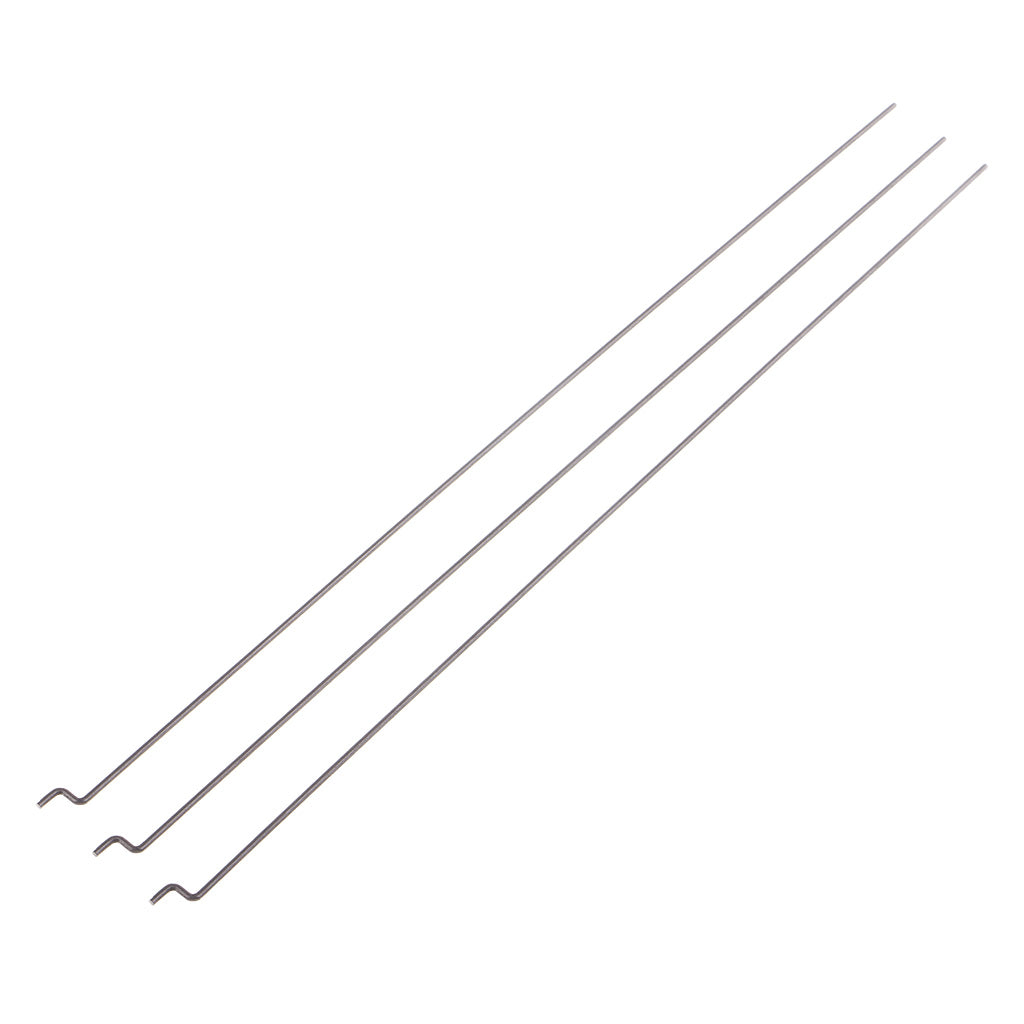 20pcs Metal 210mm Z-Type Steel Wire Pull Rod for SU27 F22 F16 KT Fixed Wing