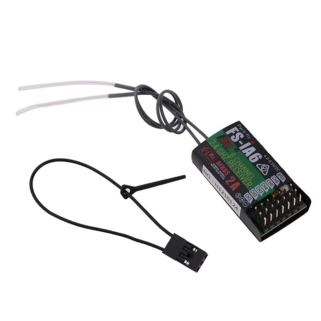 FlySky FS-iA6 iA6 2.4G 6CH AFHDS Receiver for RC Multirotor FPV Racing Drone