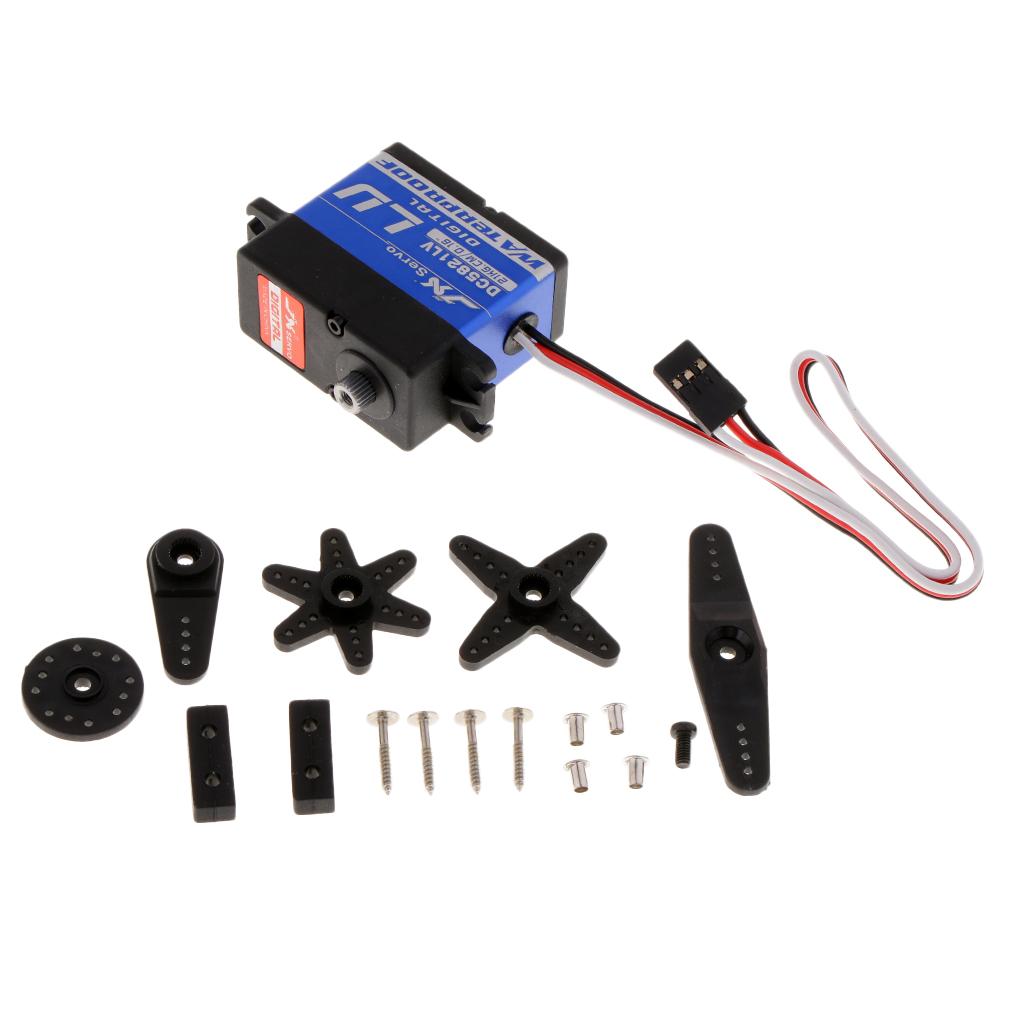 21KG Full Waterproof Digital Metal Servo for 1/10 1/8 RC Car Airplane