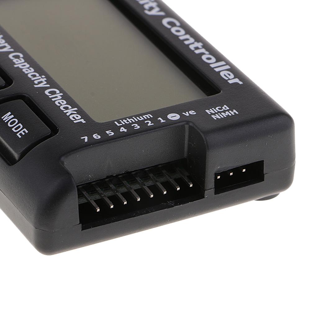 LCD Digital Battery Capacity Checker Tester for LiPo LiFe Li-ion NiMH Nicd