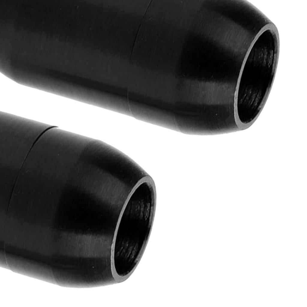 2pcs Column Magnetic Clasp Cord End Cap Bracelet Necklace Jewelry 6mm
