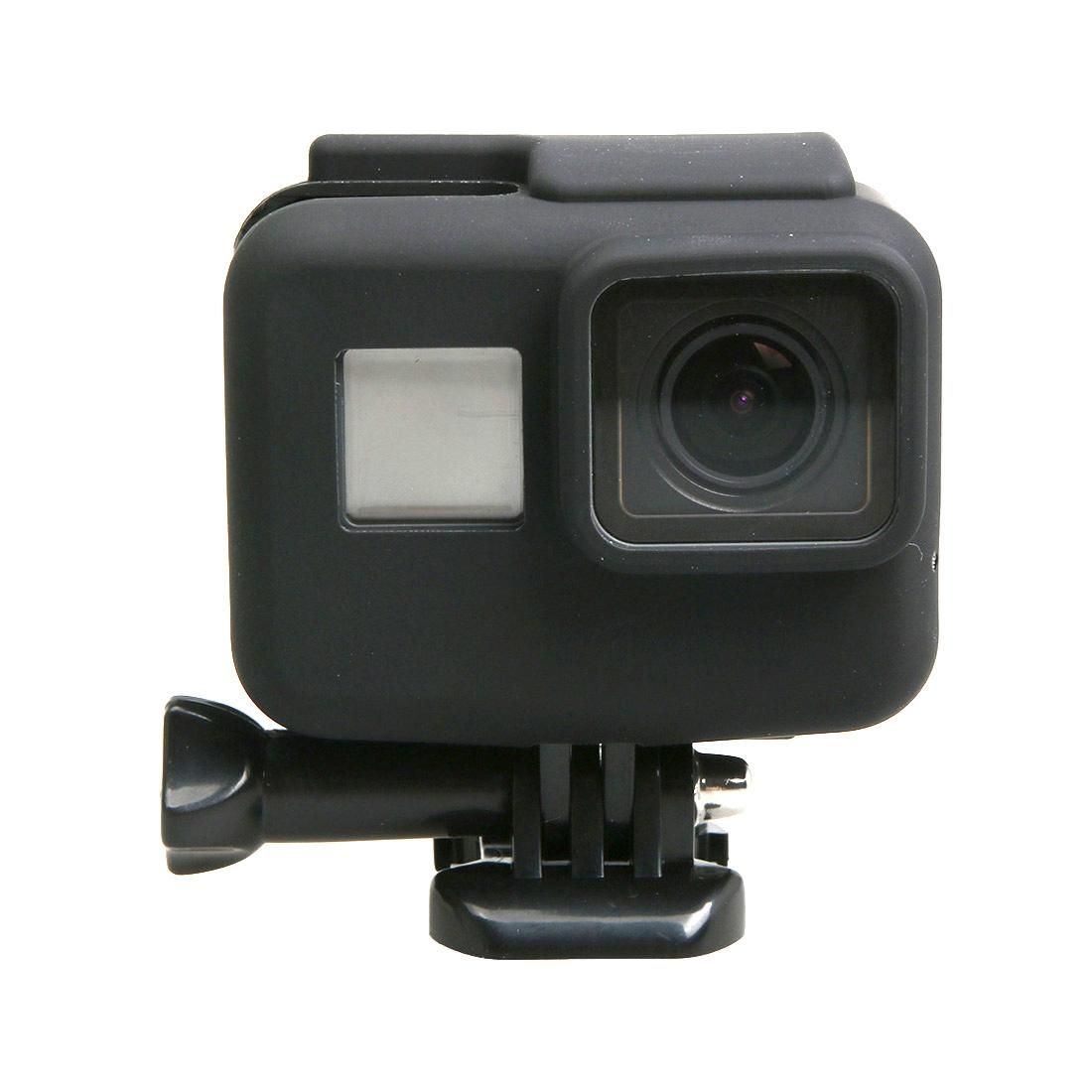Original for GoPro HERO5 Silicone Border Frame Mount Housing Protective Case Cover Shell (Black)