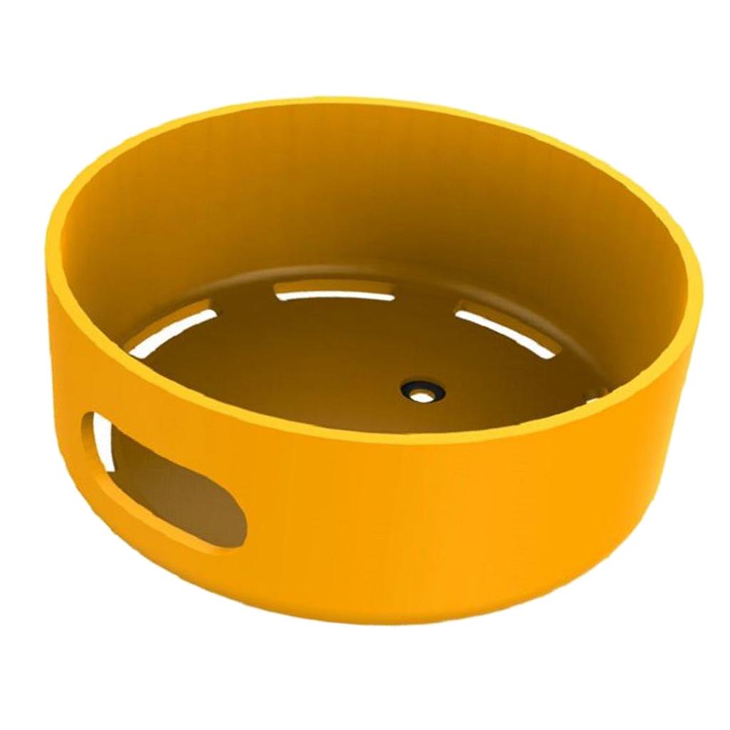 Protective Case for Echo Dot 2 Soft Silicone Anti-dust Cover Orange