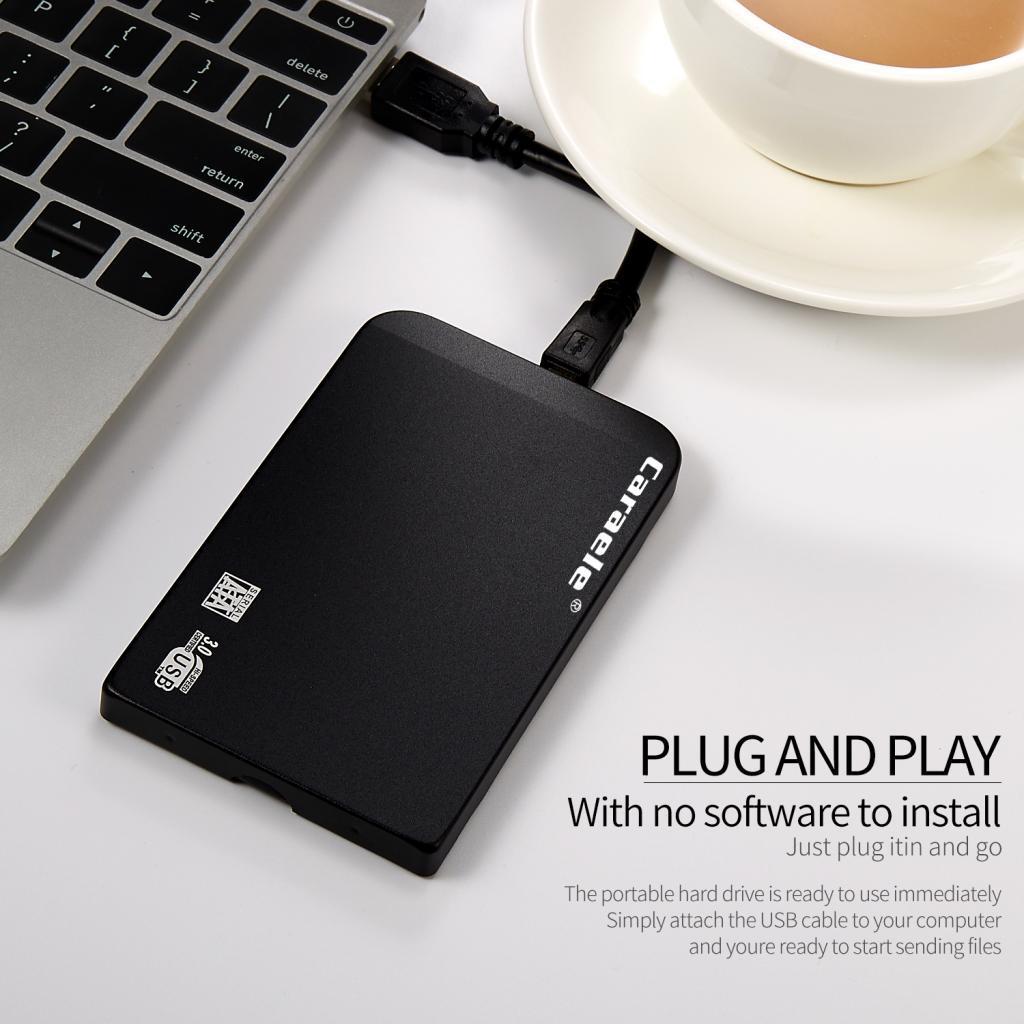 Portable Ultra Thin Laptop Hard Drive External Mobile HDD USB3.0 1T