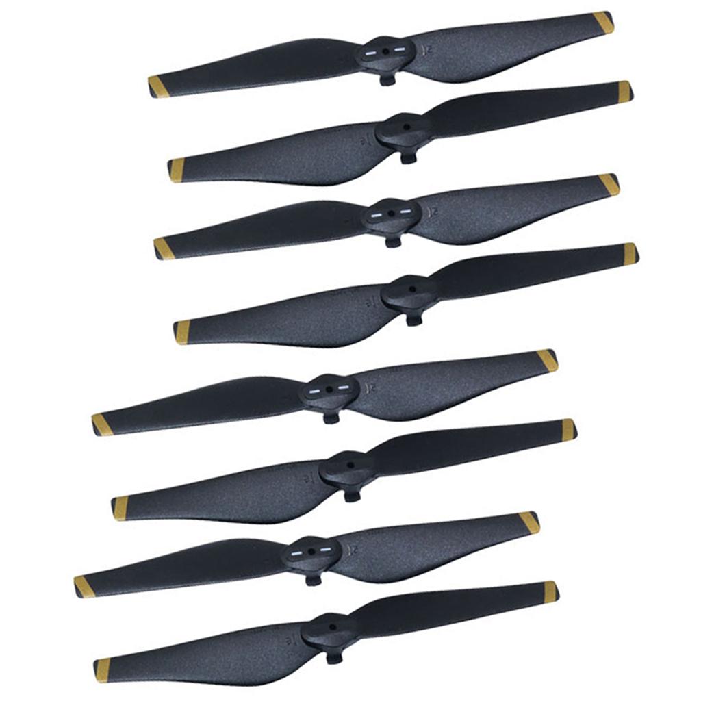 4 Pairs Propeller Prop Blade Replace Accessories for DJI Mavic Air (Golden)