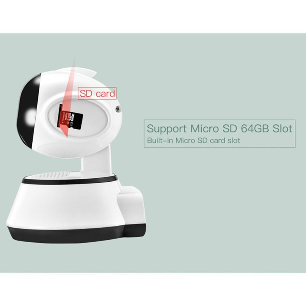 Wireles Wifi IP Night Vision Camera Two Way Audio Motion  64GB TF Card