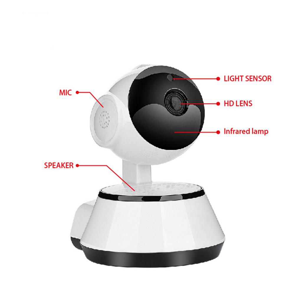Wireles Wifi IP Night Vision Camera Two Way Audio Motion  16GB TF Card