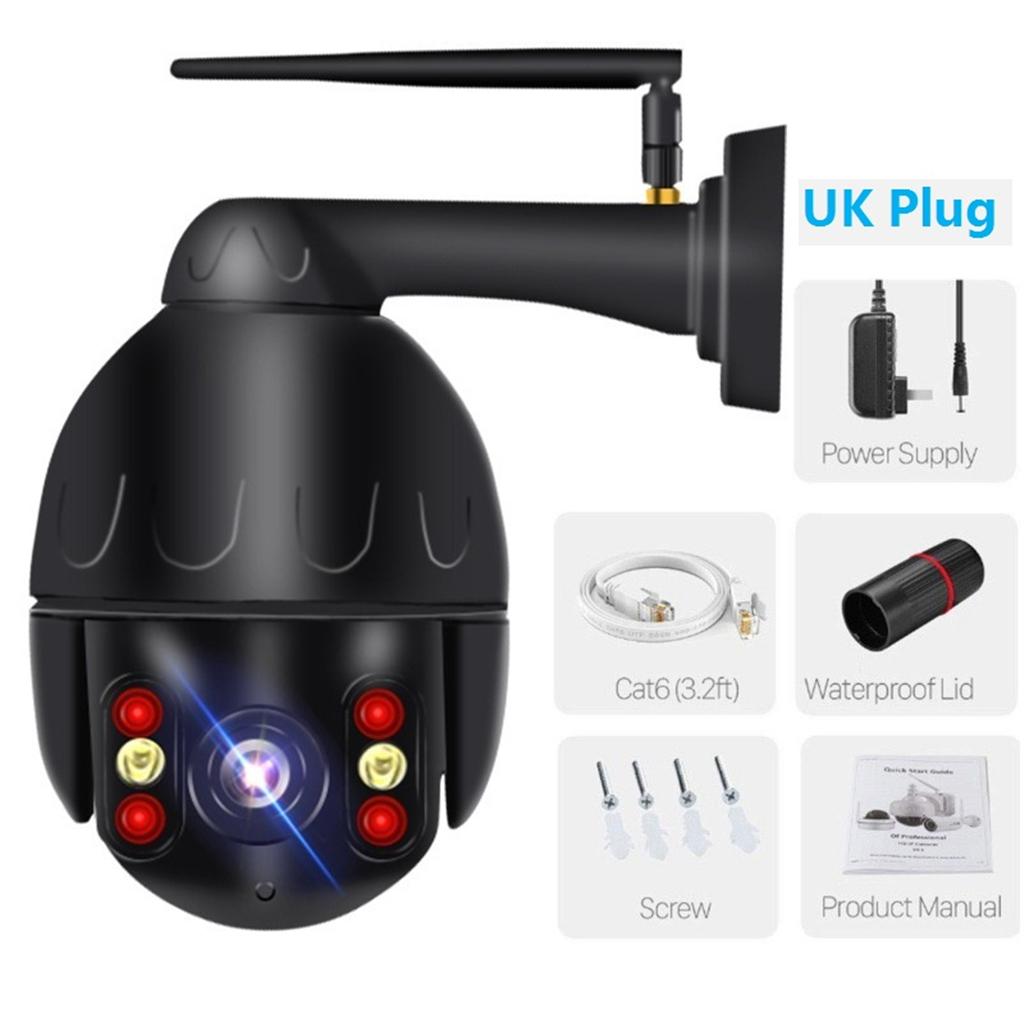 2MP Wireless IP Camera WiFi IR Dome Outdoor Two Way Audio Tour Auto Focus