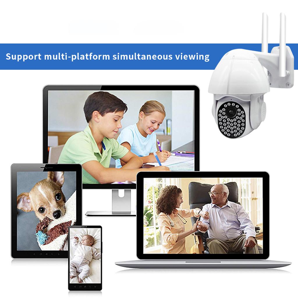 1080P WIFI IP HD Camera Wireless PTZ Smart Home Security IR Cam AU Plug