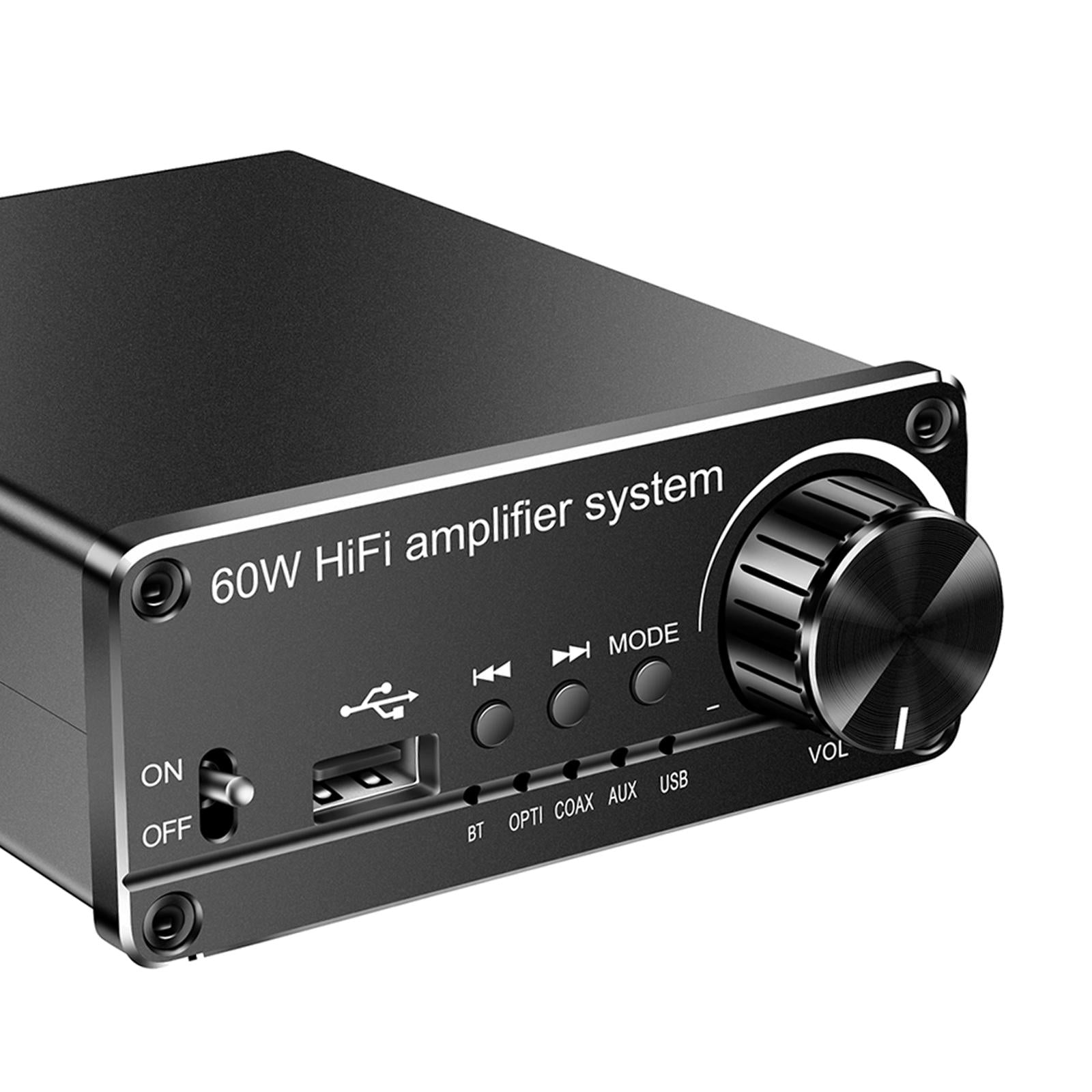 Restaurant Bar Small  Audio Receiver HiFi Amplifier Stereo AMP 19V