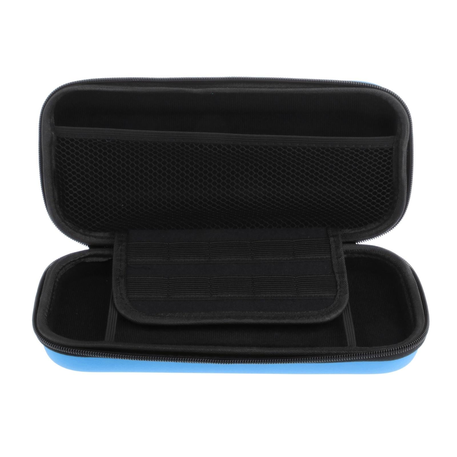 Dockable Carrying Case Bag for Nintendo Switch Clear Case Protector Blue