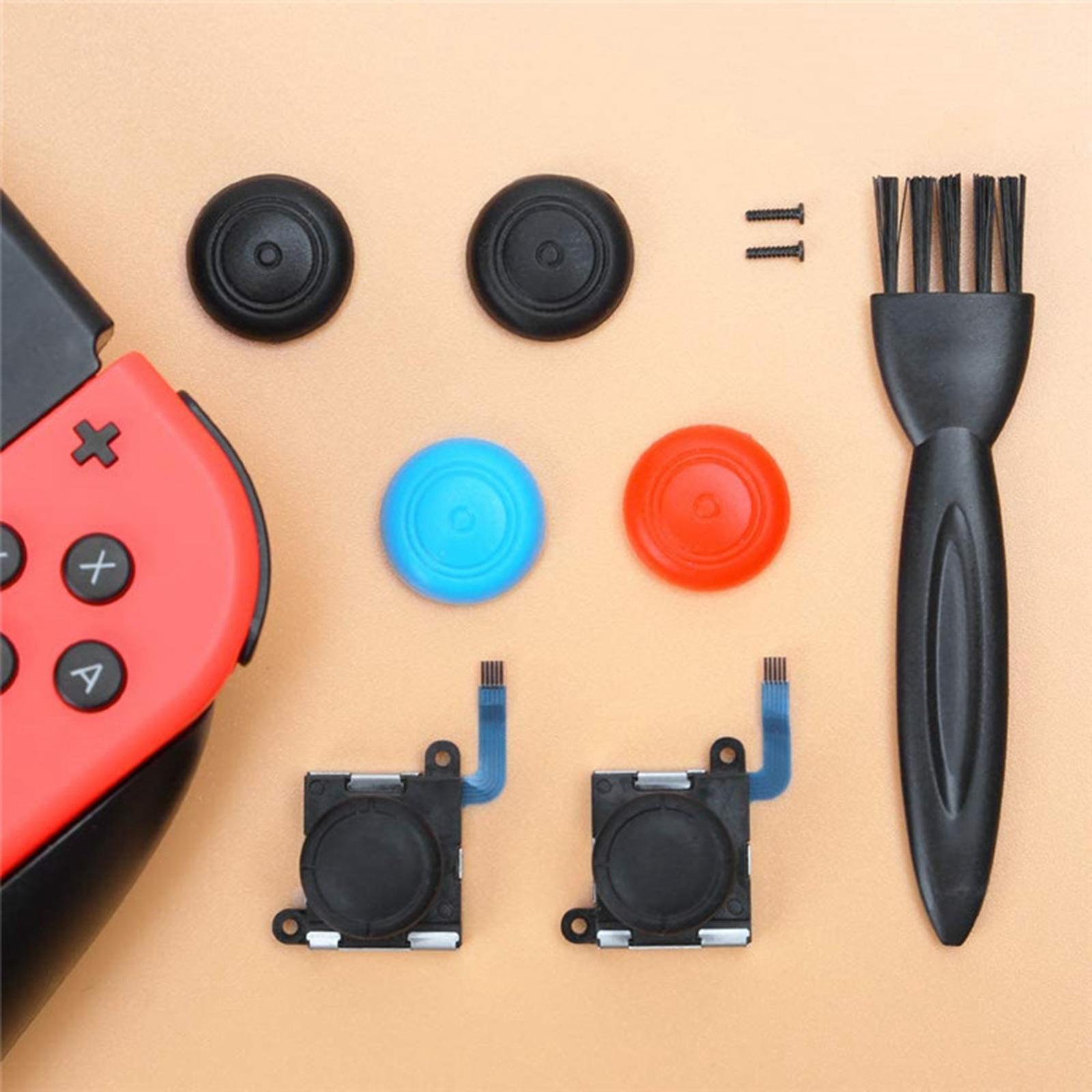 17Pcs Joystick Replacement Thumbstick Repair Kit for Nintendo Switch Joy-Con