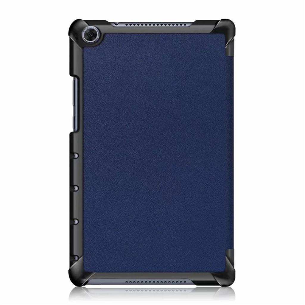 Smart Case Stand Cover Protector For Huawei MediaPad M5 lite 8.0 Dark Blue
