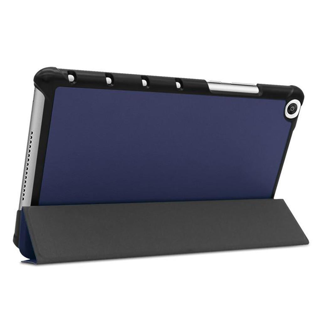Smart Case Stand Cover Protector For Huawei MediaPad M5 lite 8.0 Dark Blue