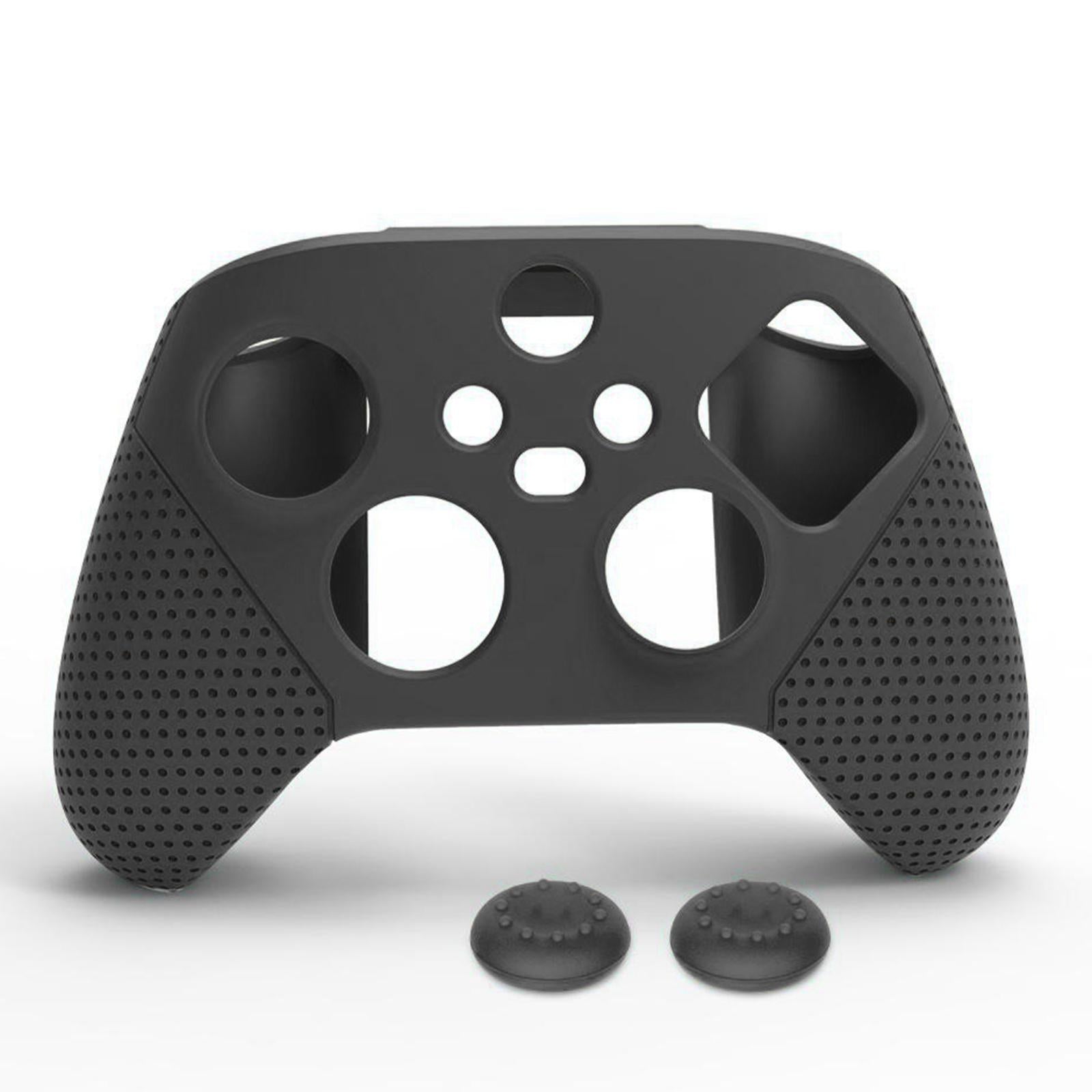 Silicone Case Cover Skin Joystick Grip for Xbox Series S X Controller  Black