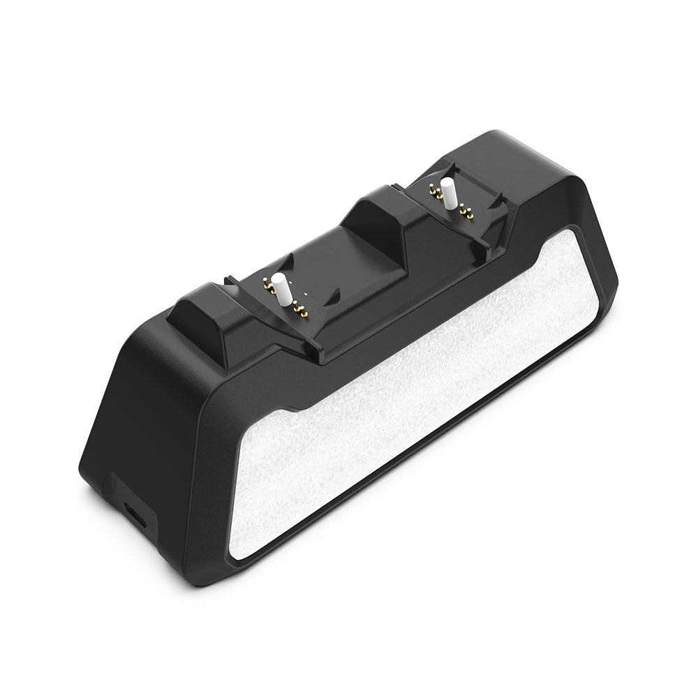 Quick Charge USB Quick Charge Dual Controller for Playstation5 black+white