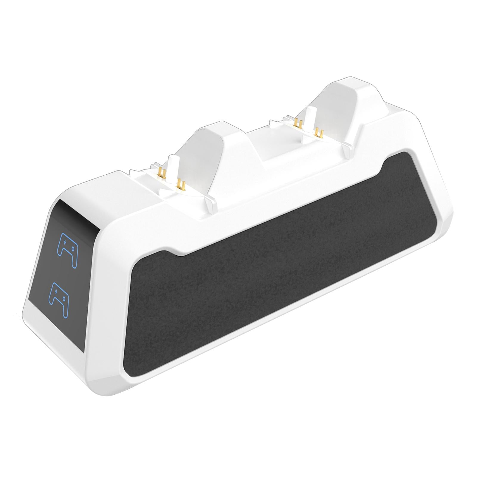Quick Charge USB Quick Charge Dual Controller for Playstation5 white+black