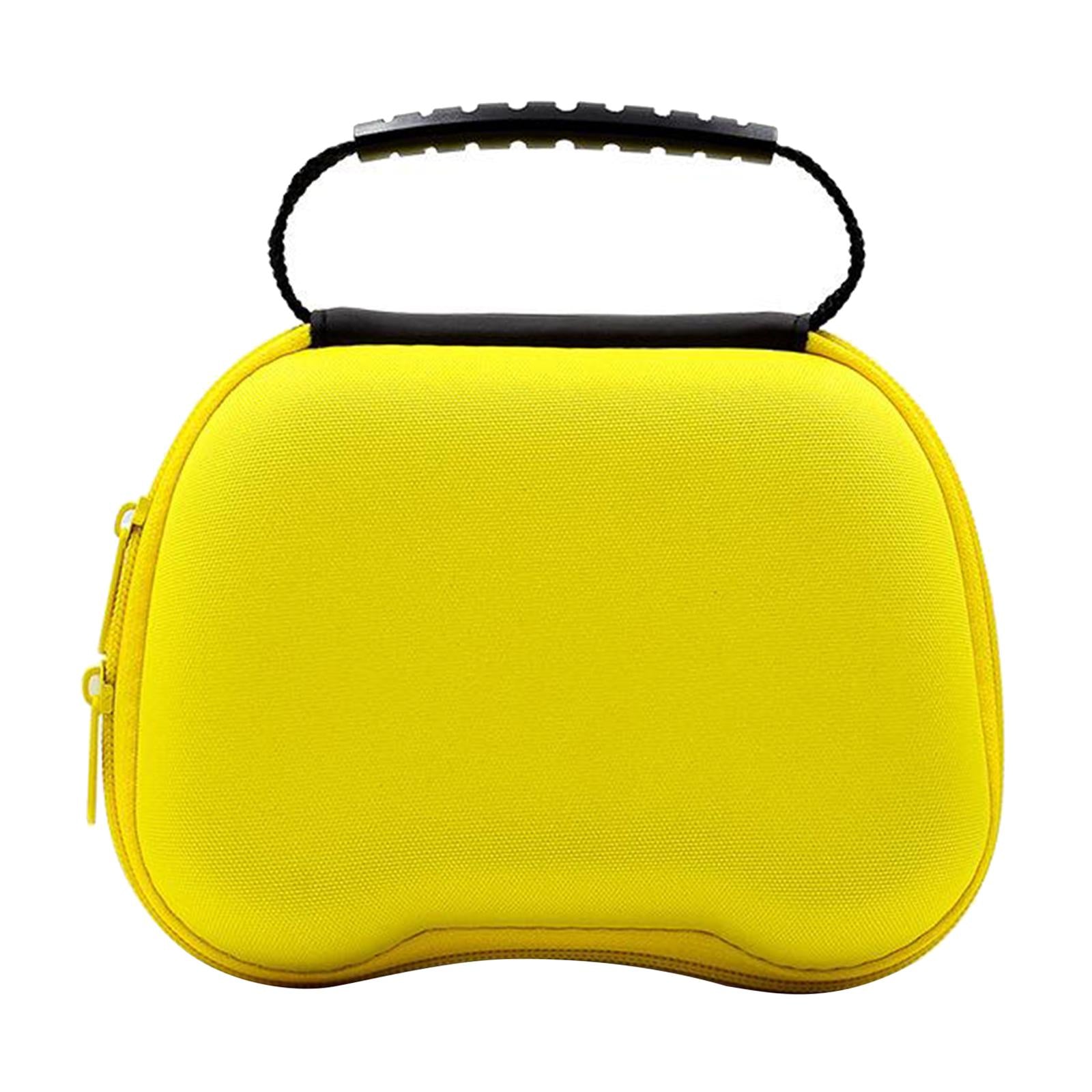 Storage Bag Case Holder Organizer for Playstation 5 Controller Yellow
