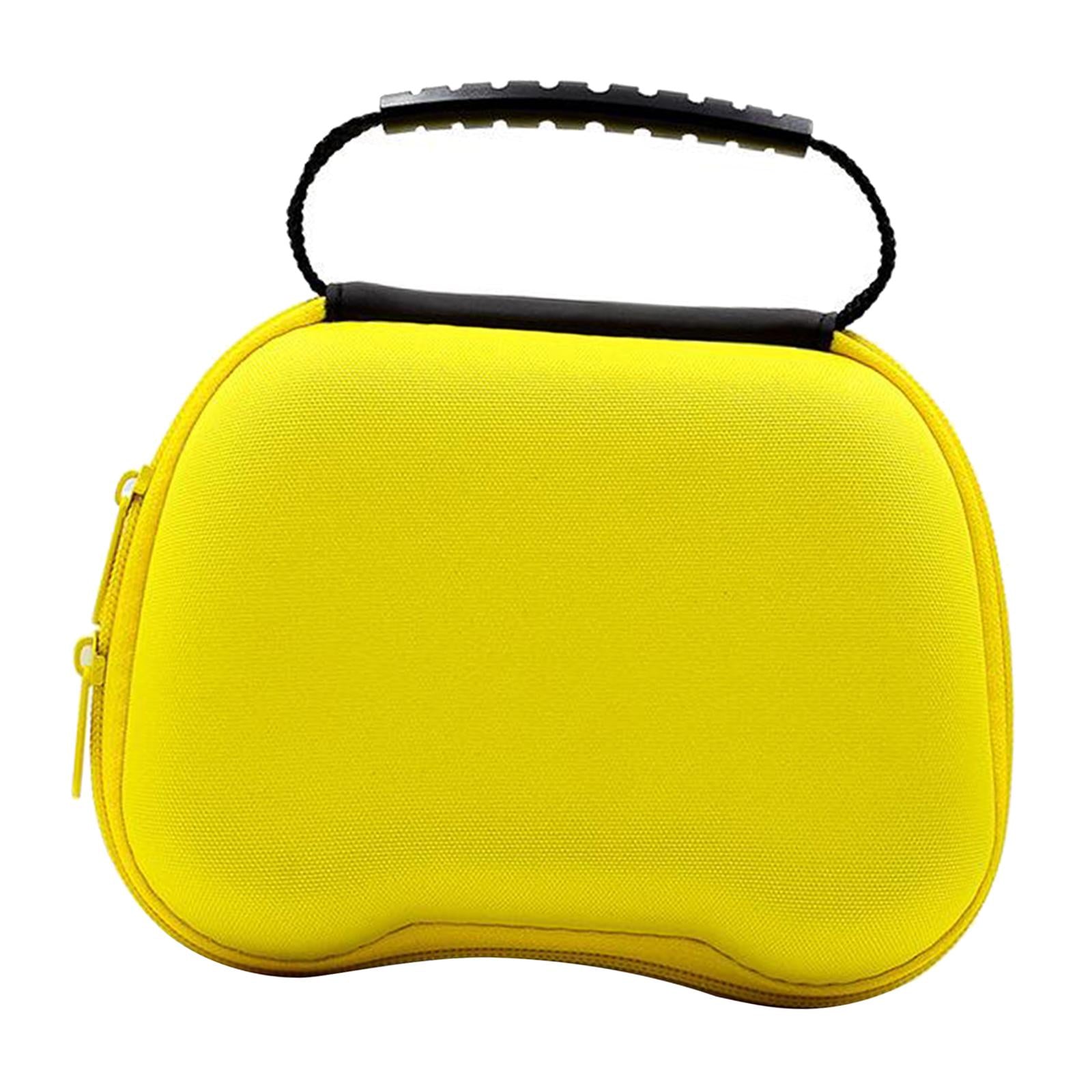 Storage Bag Case Holder Organizer for Playstation 5 Controller Yellow