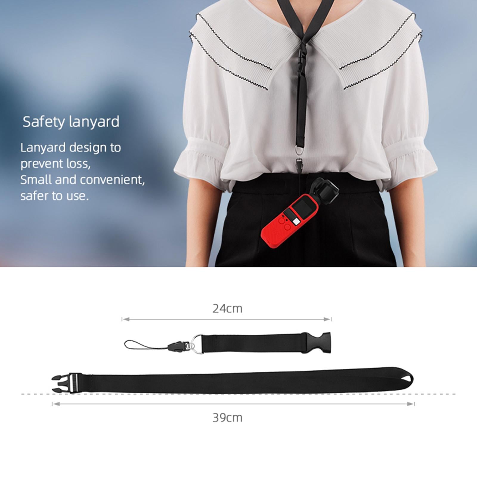 Accessories Silicone Cover Case Sleeve for DJI Pocket 2 Red