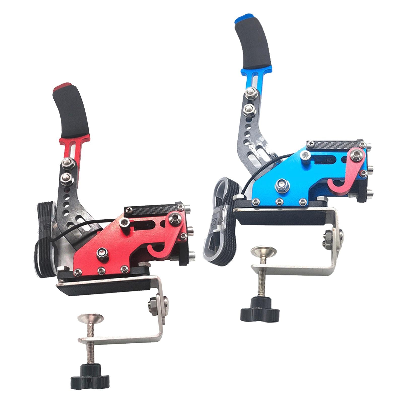 Progressive 14Bit PC SIM USB Handbrake for Racing Games Blue