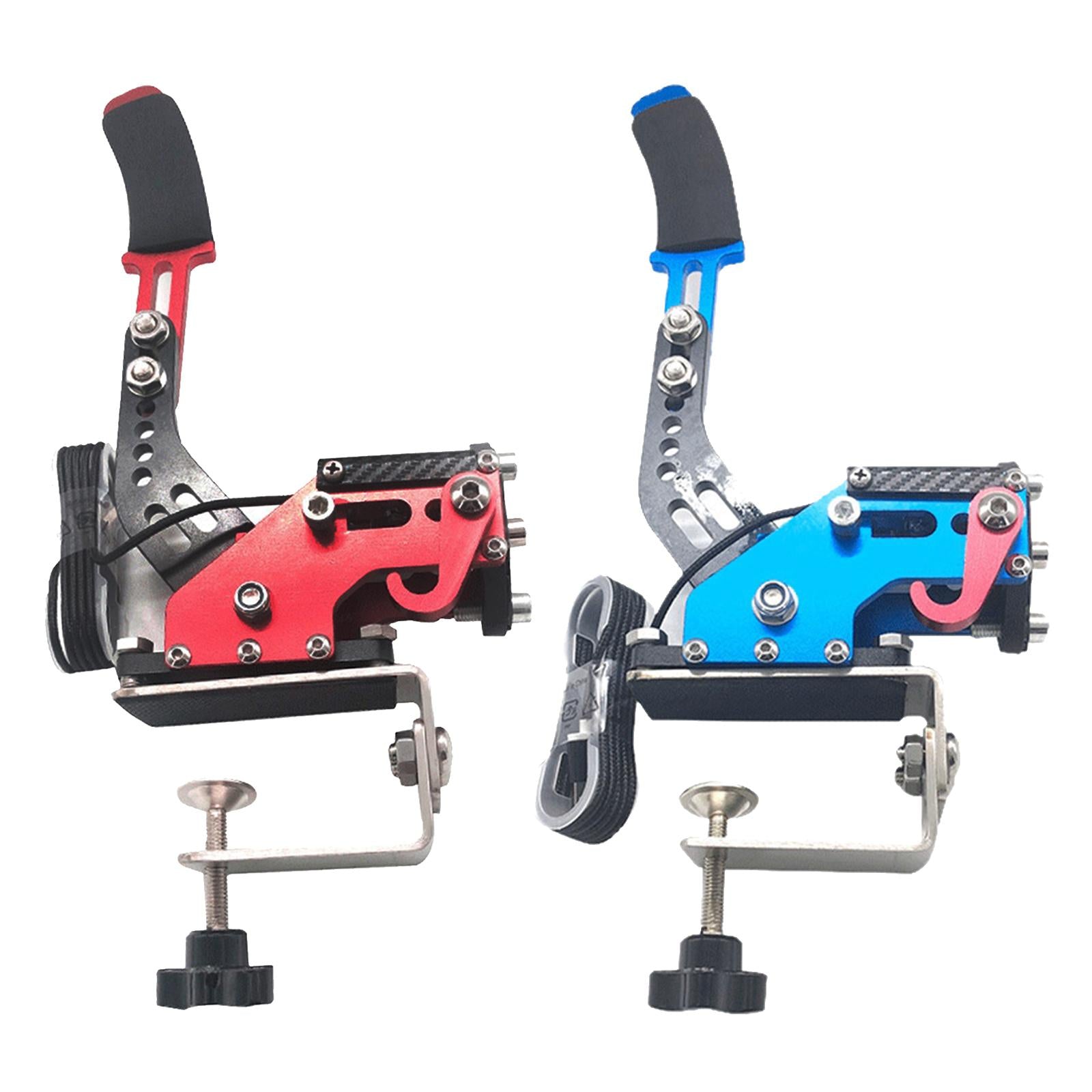 Progressive 14Bit PC SIM USB Handbrake for Racing Games Blue