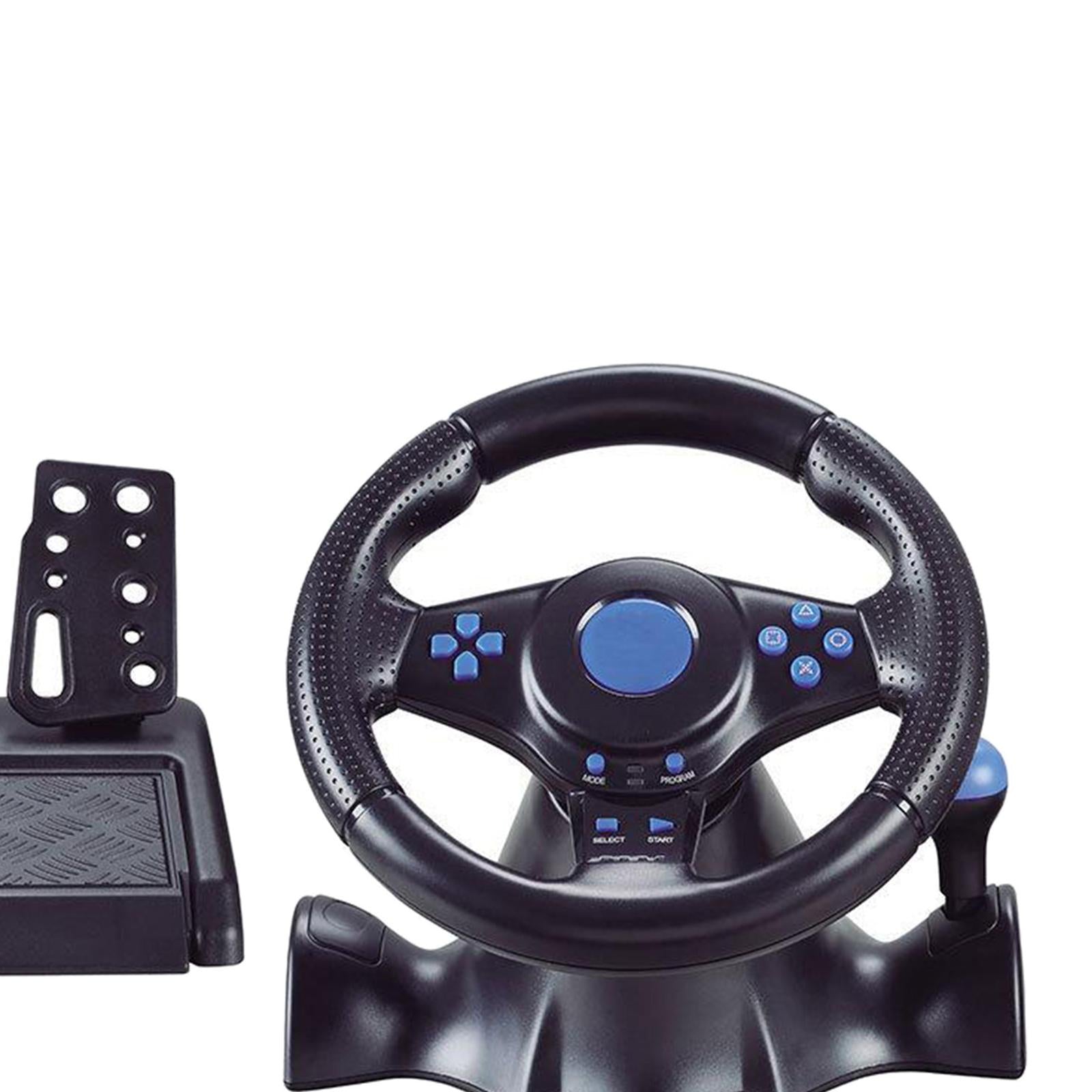 USB Car Racing Game Steering Wheel Pedal Driving Simulator for PS4 Xbox One