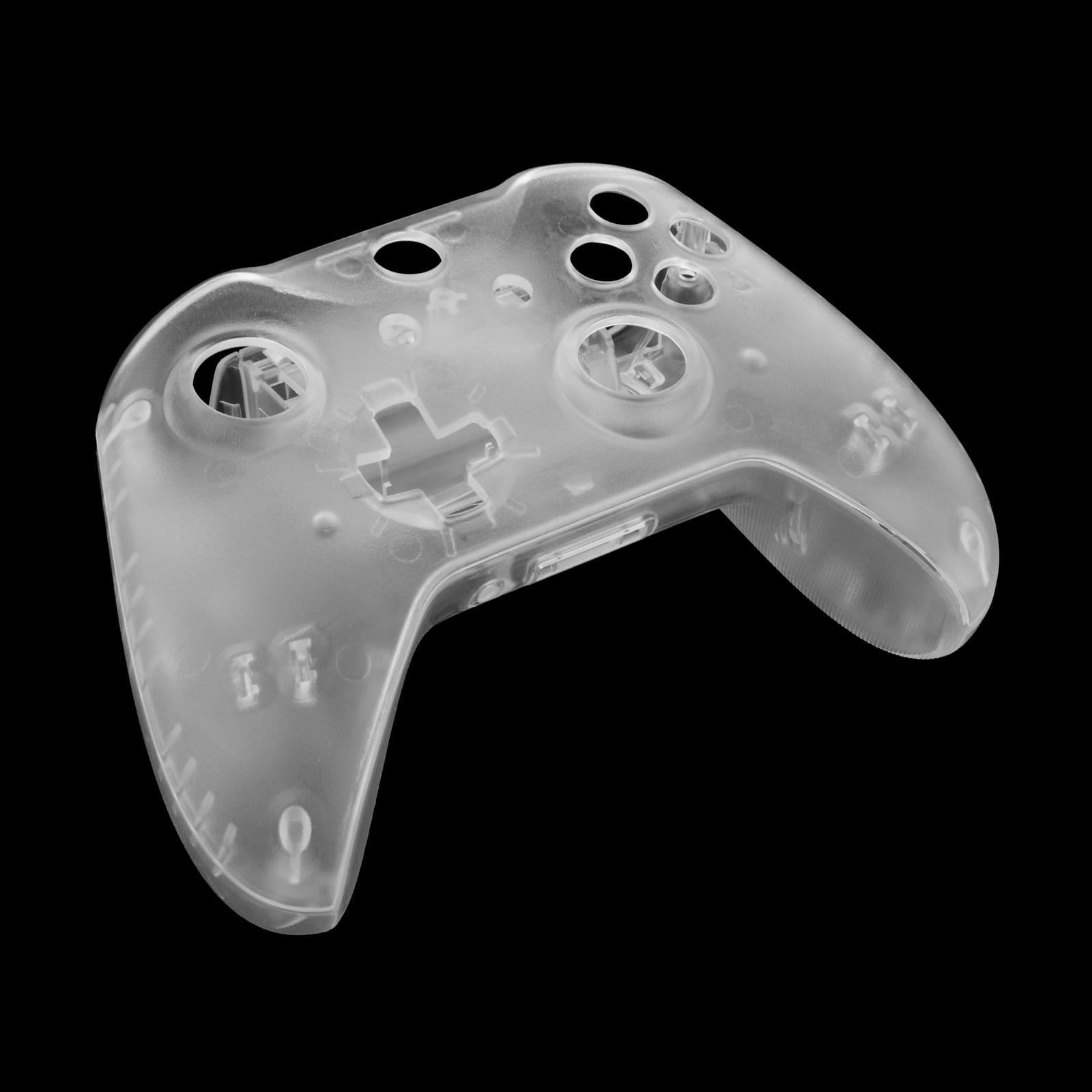 ABS Housing Shell Case Cover Mod w/Buttons for Xbox One S Slim Transparency