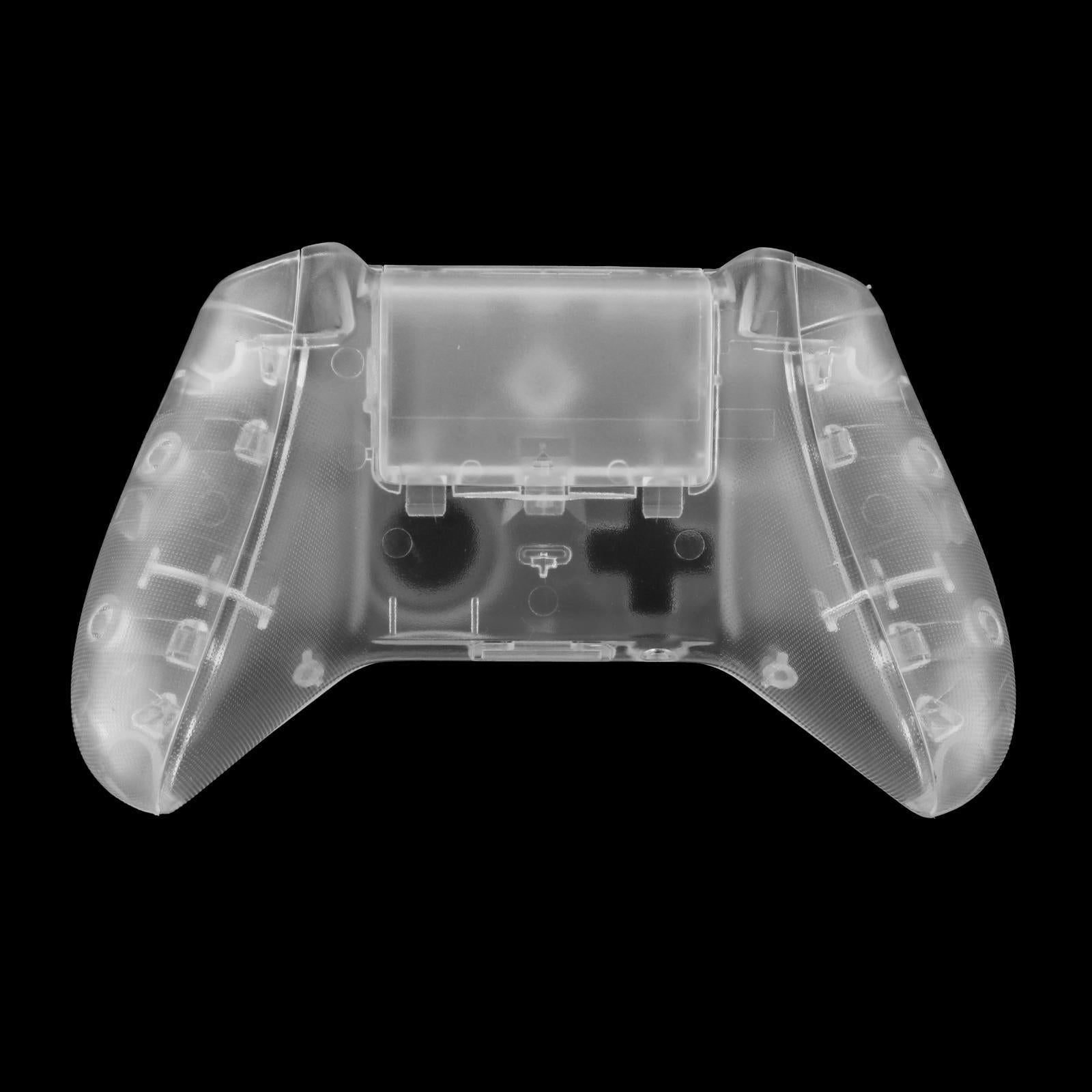 ABS Housing Shell Case Cover Mod w/Buttons for Xbox One S Slim Transparency