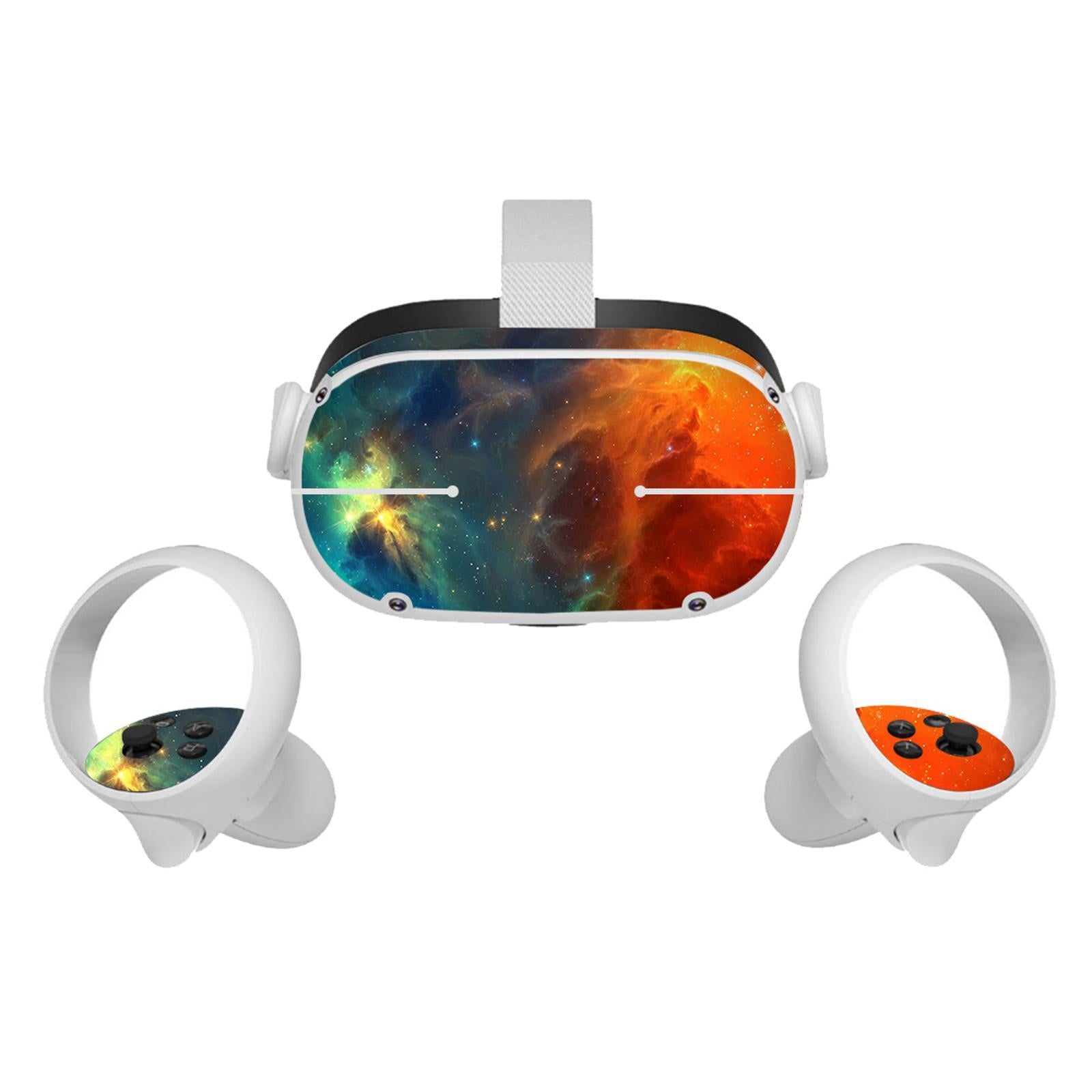 Durable PVC Sticker Skin Repair Kit for Oculus Quest 2 Headset VR Controller Type 2
