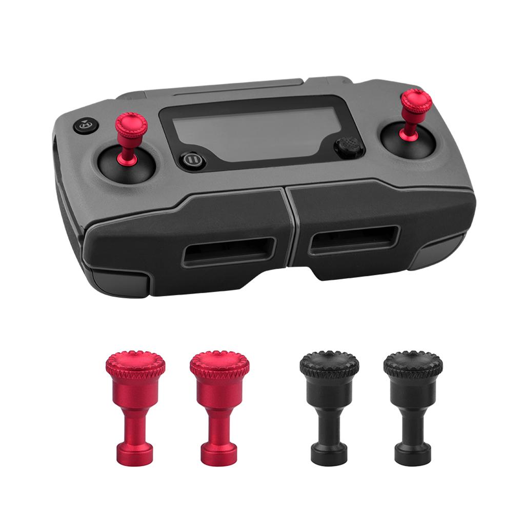 2x Aluminium Alloy Joystick for DJI Mavic 2 / Air Remote Control  black