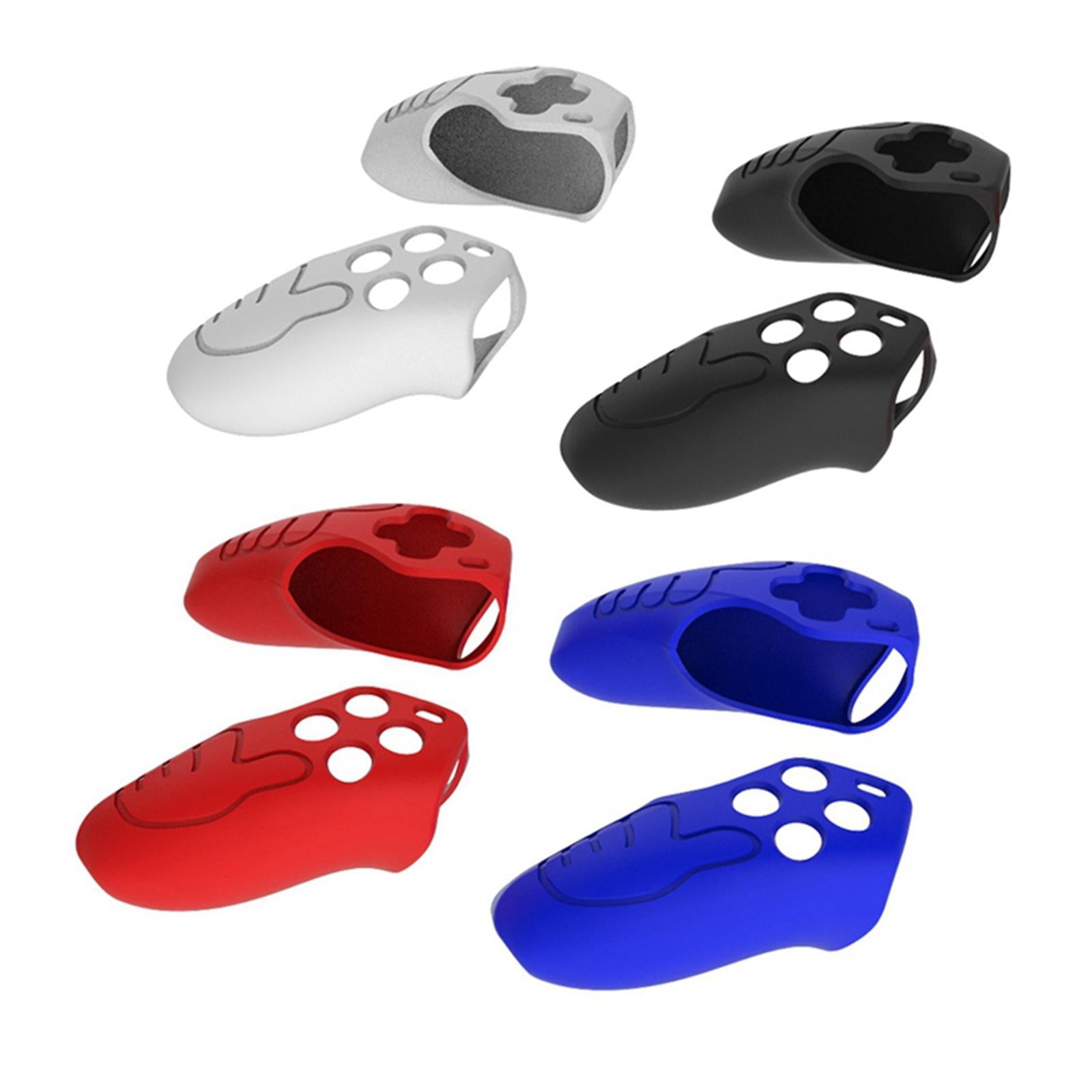 Handle Grip Protective Cover w/Thumb Grips Set Kit for PS5 Controller Blue