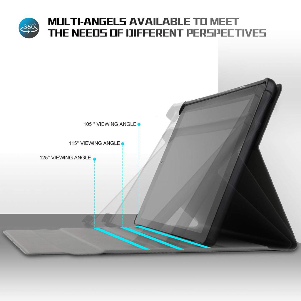Case for Samsung Galaxy Tab A 10.1 Slim with Backlit Keyboard Russian"