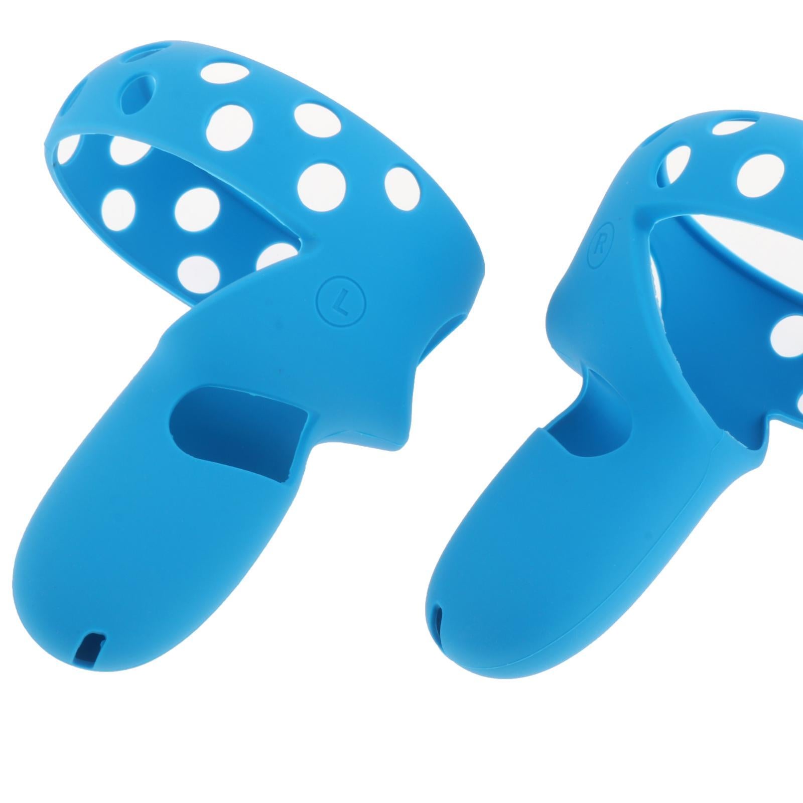 Silicone Sleeve Skin Covers Protector for Oculus Quest2 Controller VR Blue
