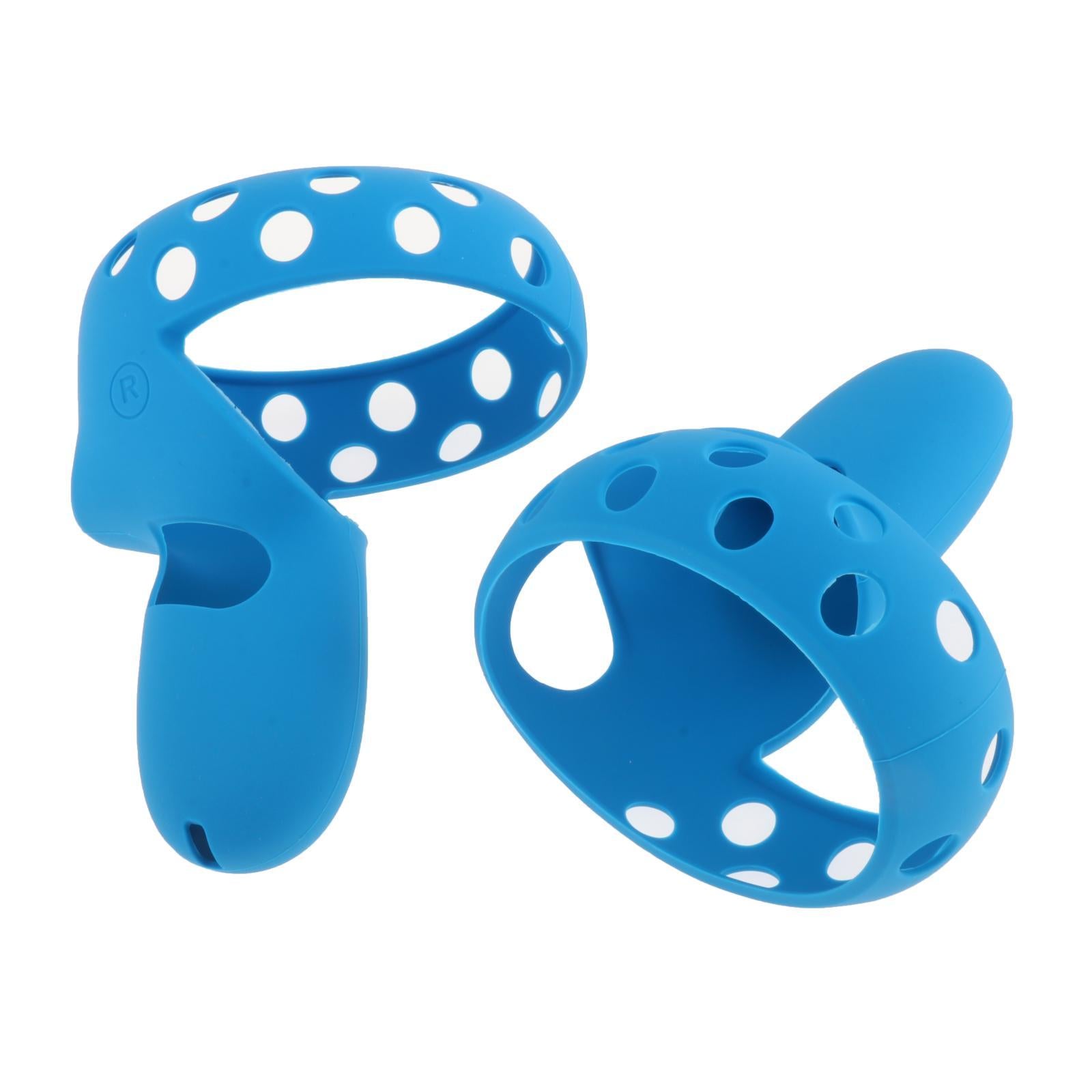 Silicone Sleeve Skin Covers Protector for Oculus Quest2 Controller VR Blue