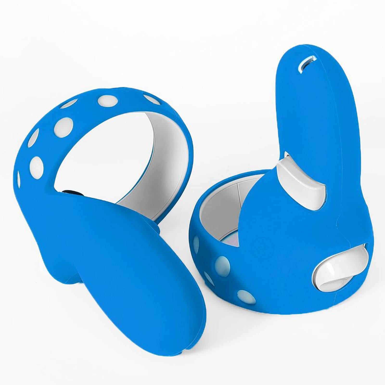 Silicone Sleeve Skin Covers Protector for Oculus Quest2 Controller VR Blue