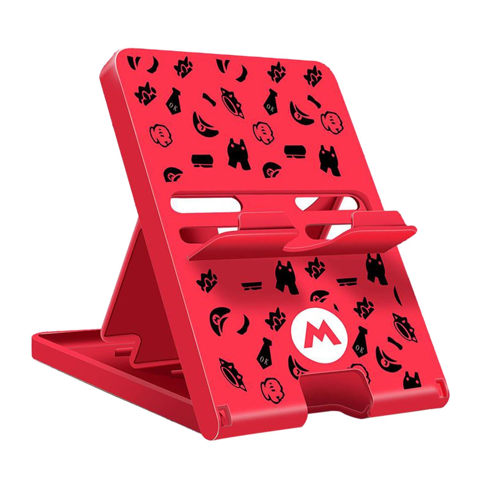 Stand Tablet Bracket Phone Holder Fits for Nintendo Switch All Tablets Red