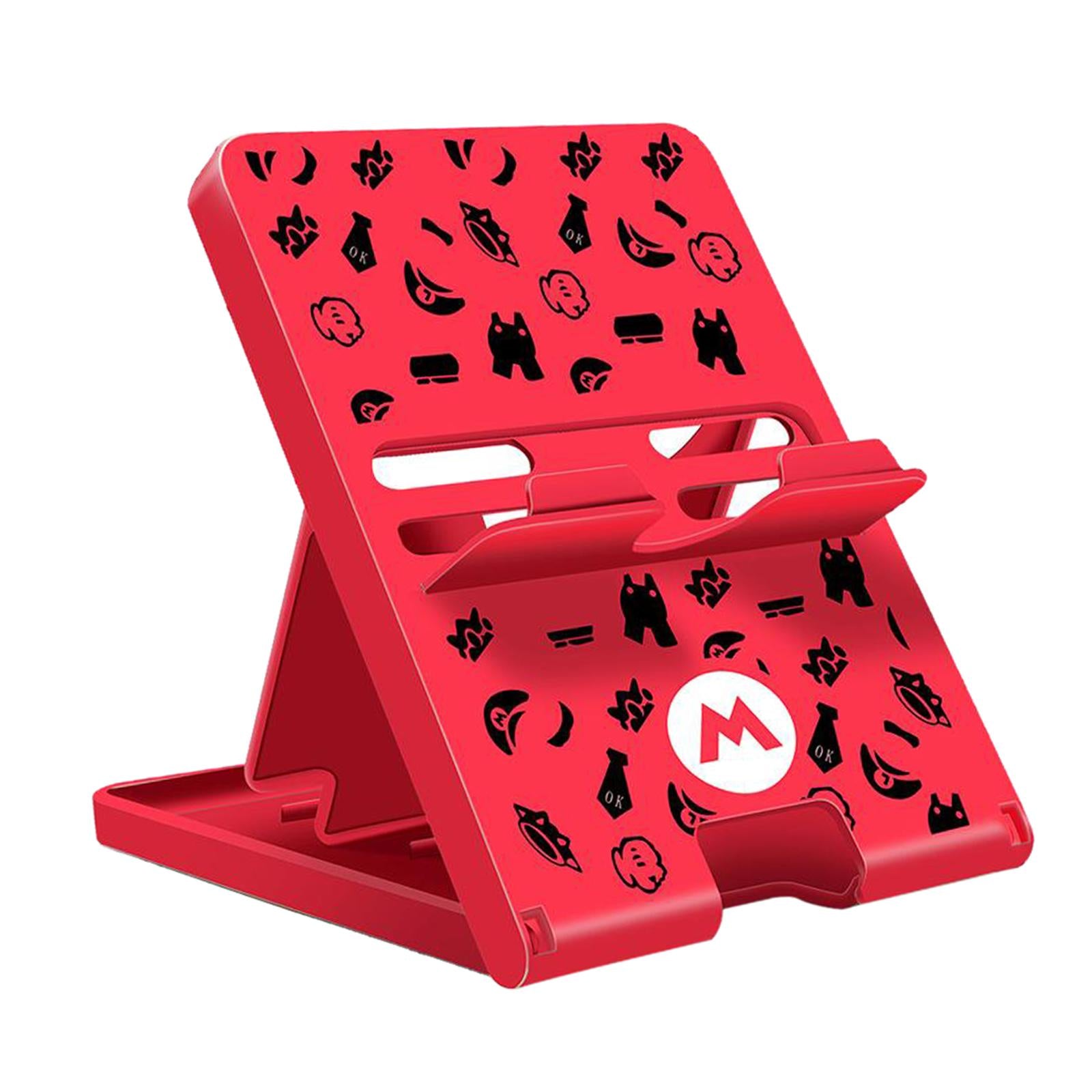 Stand Tablet Bracket Phone Holder Fits for Nintendo Switch All Tablets Red