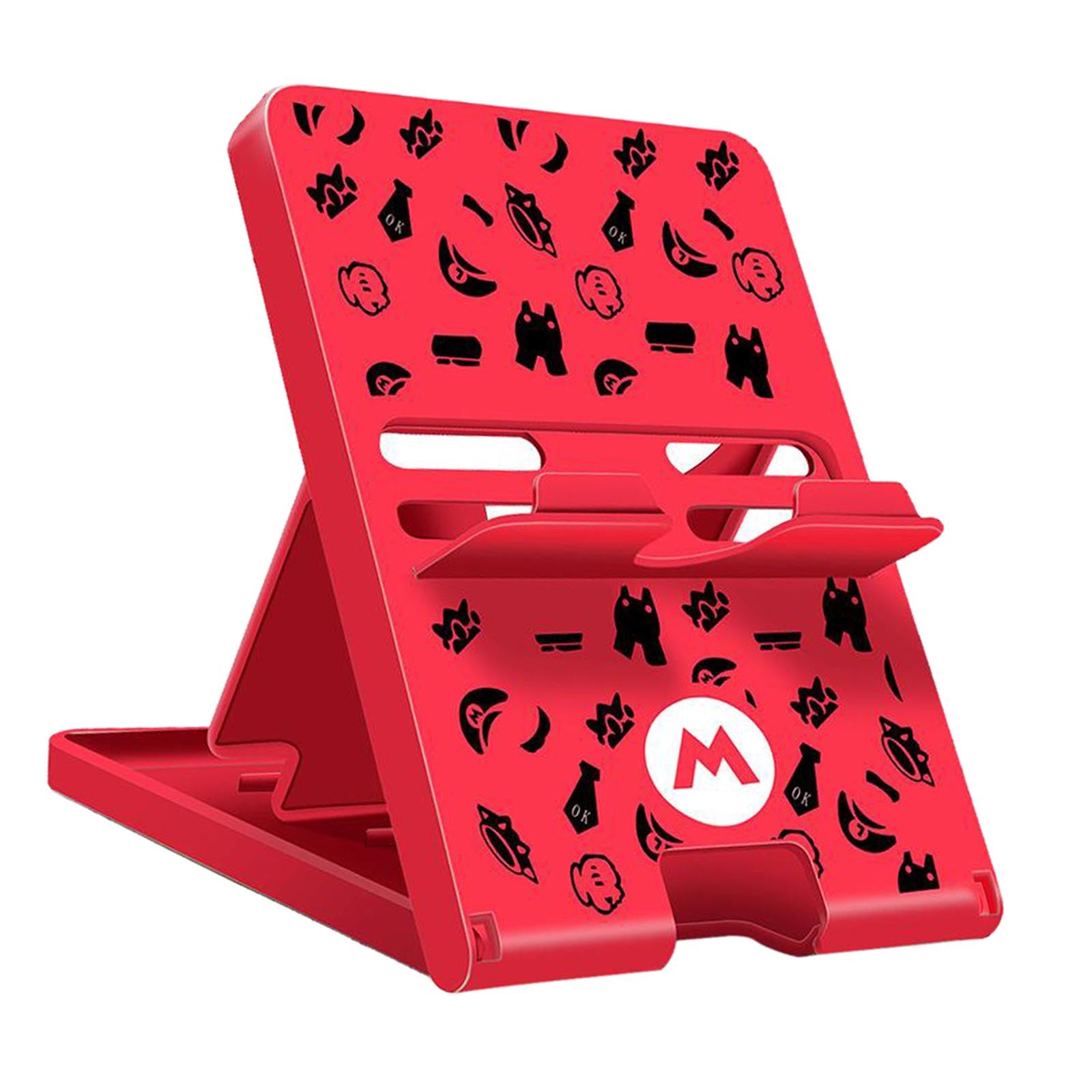 Stand Tablet Bracket Phone Holder Fits for Nintendo Switch All Tablets Red