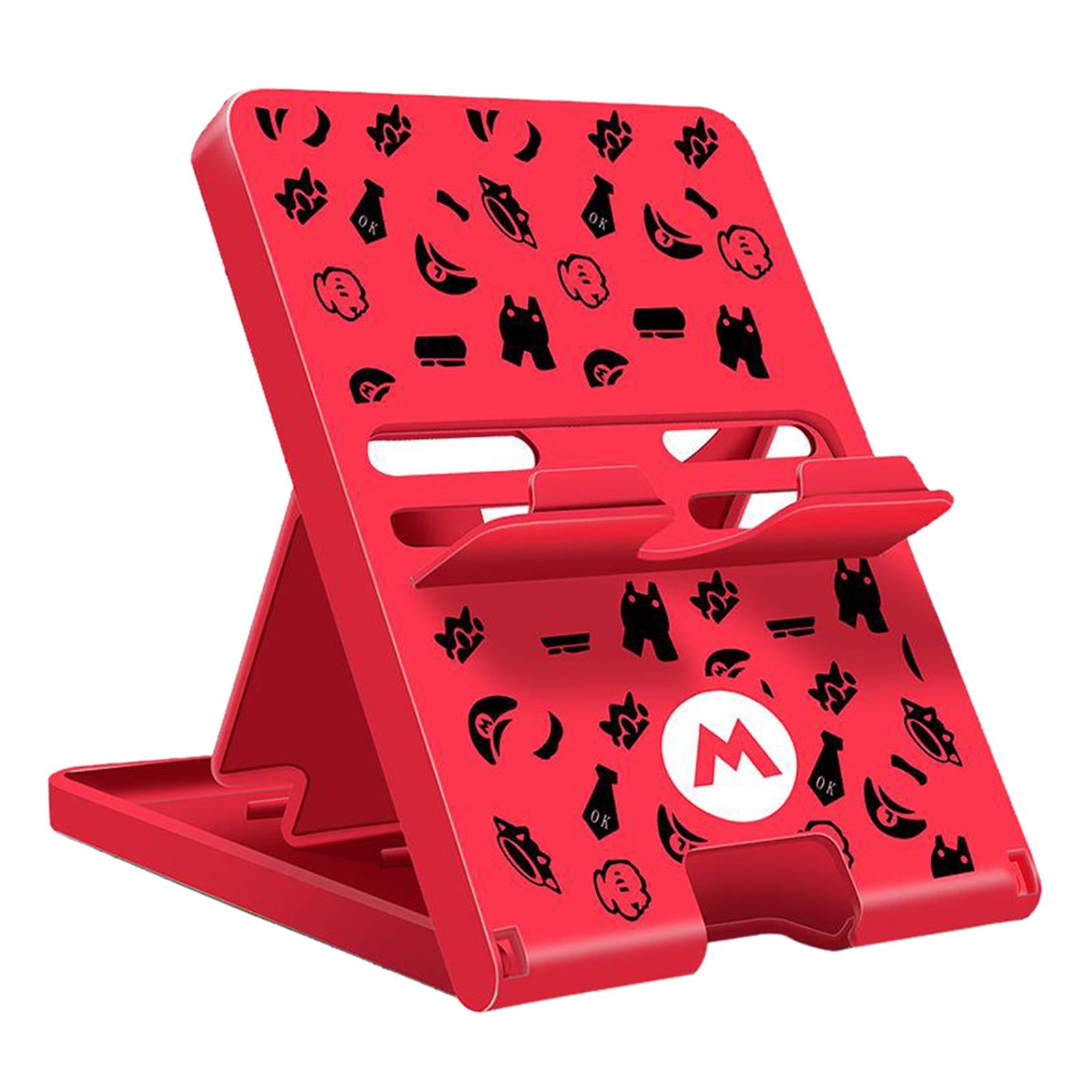 Stand Tablet Bracket Phone Holder Fits for Nintendo Switch All Tablets Red