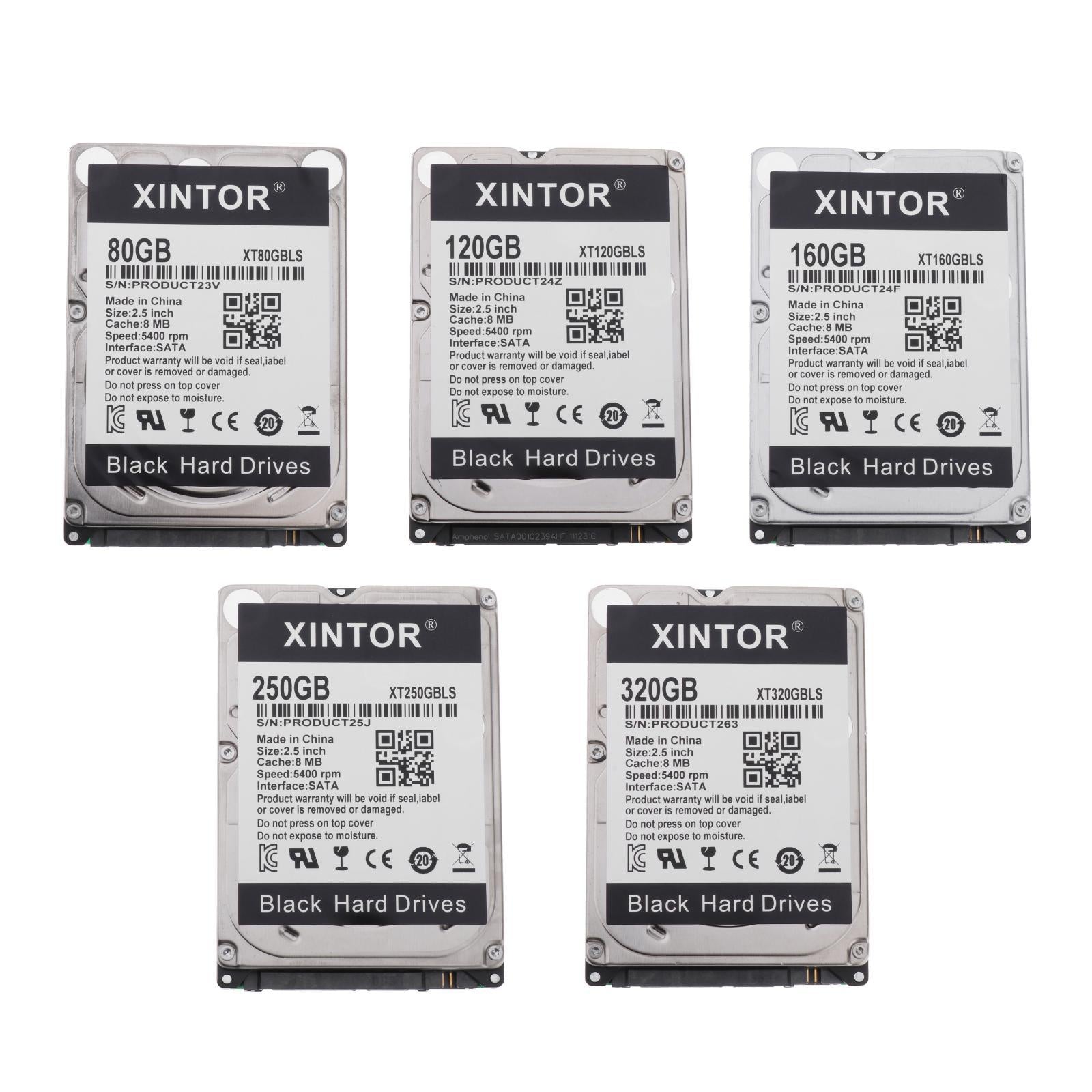 2.5 inch Internal Hard Disk Drive SATA Interface Hard Disk 5400RPM 80GB