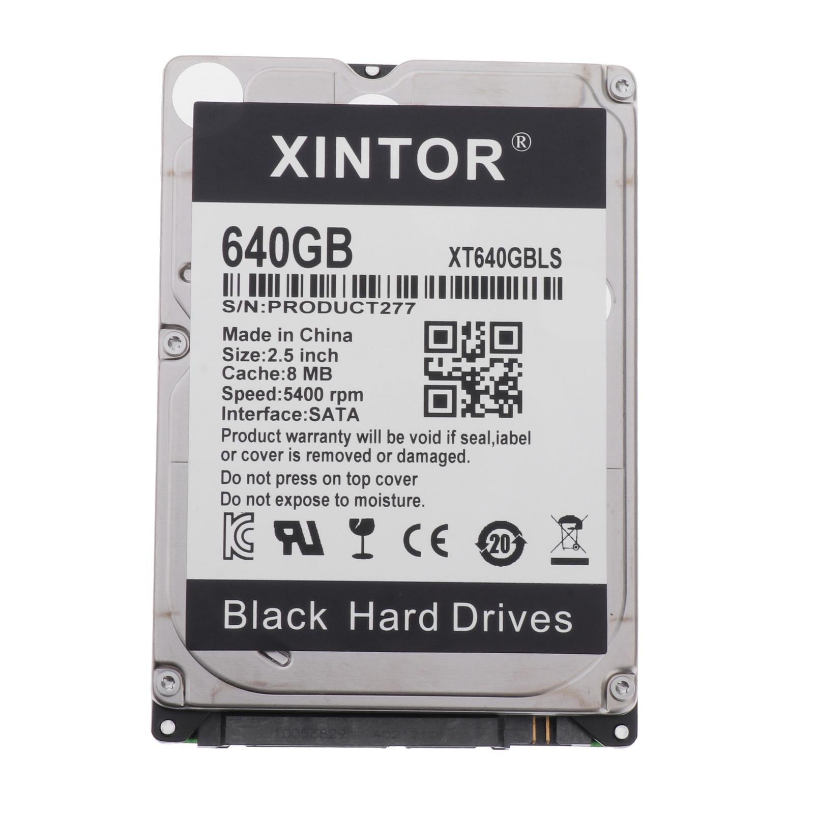 New Alloy Portable 2.5inch Internal Hard Drive Disk SATA Hard Drive 640GB