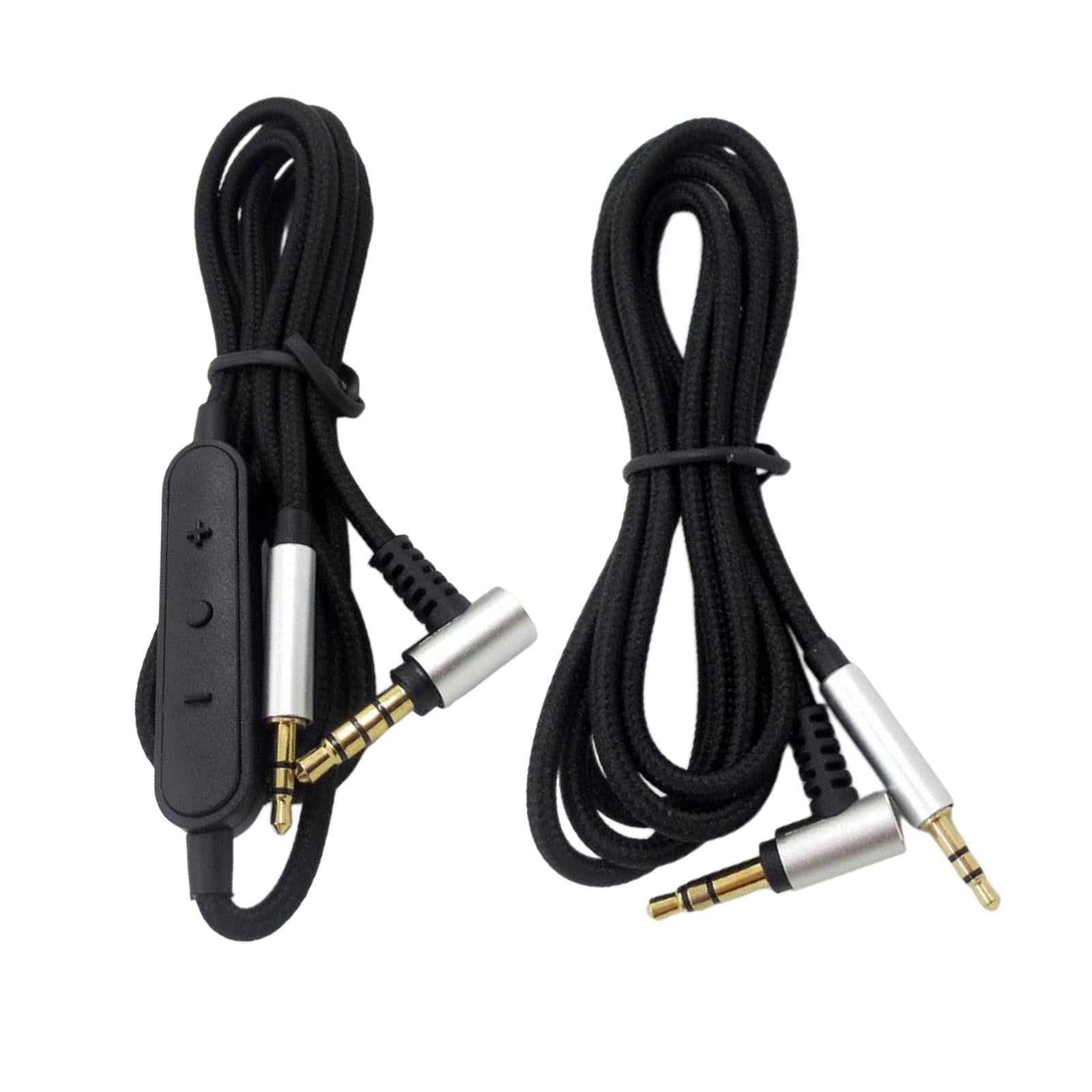 Quiet Oxygen Free Copper Headphone Cable Audio Wire for for B ose QC25 TV Wire Control