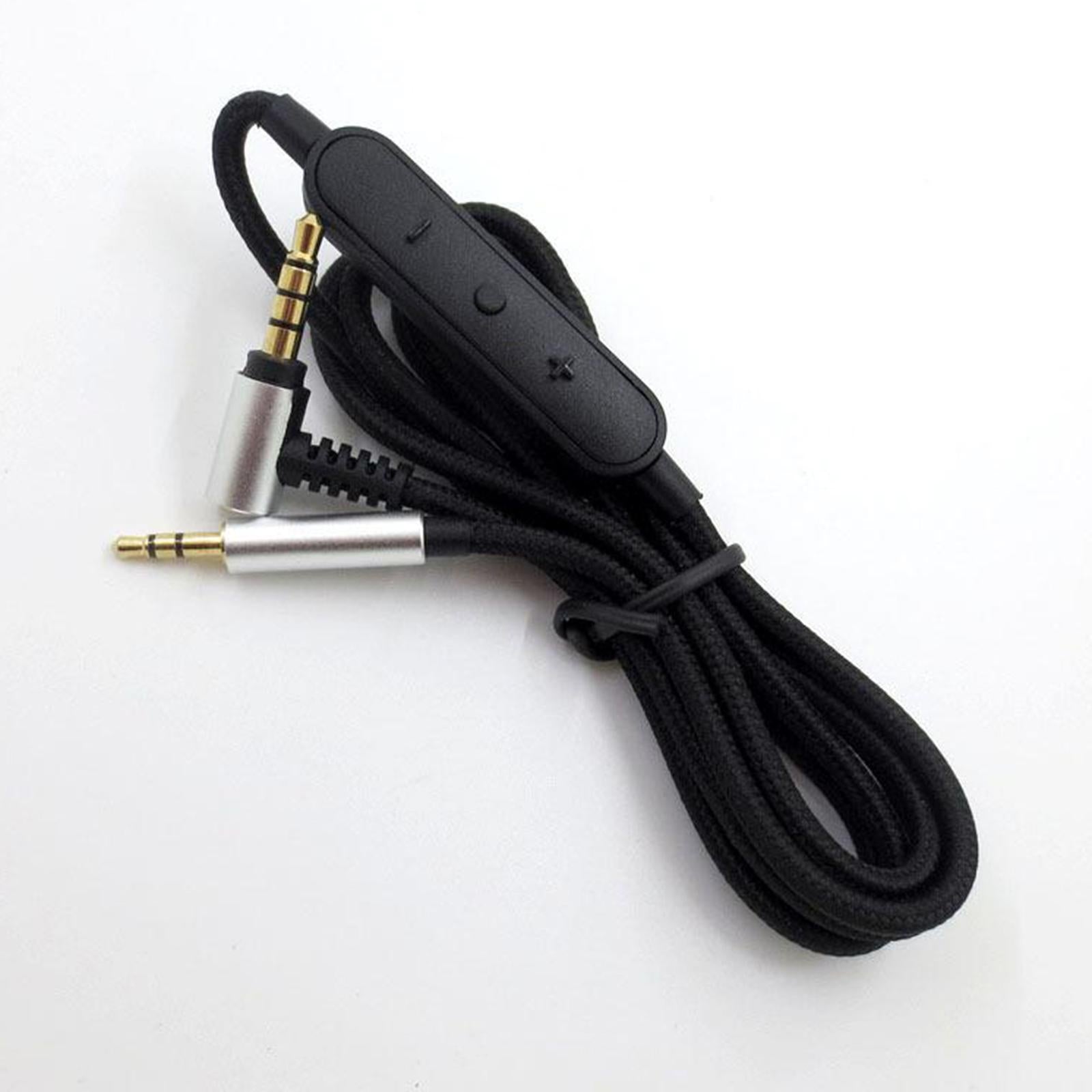 Quiet Oxygen Free Copper Headphone Cable Audio Wire for for B ose QC25 TV Wire Control