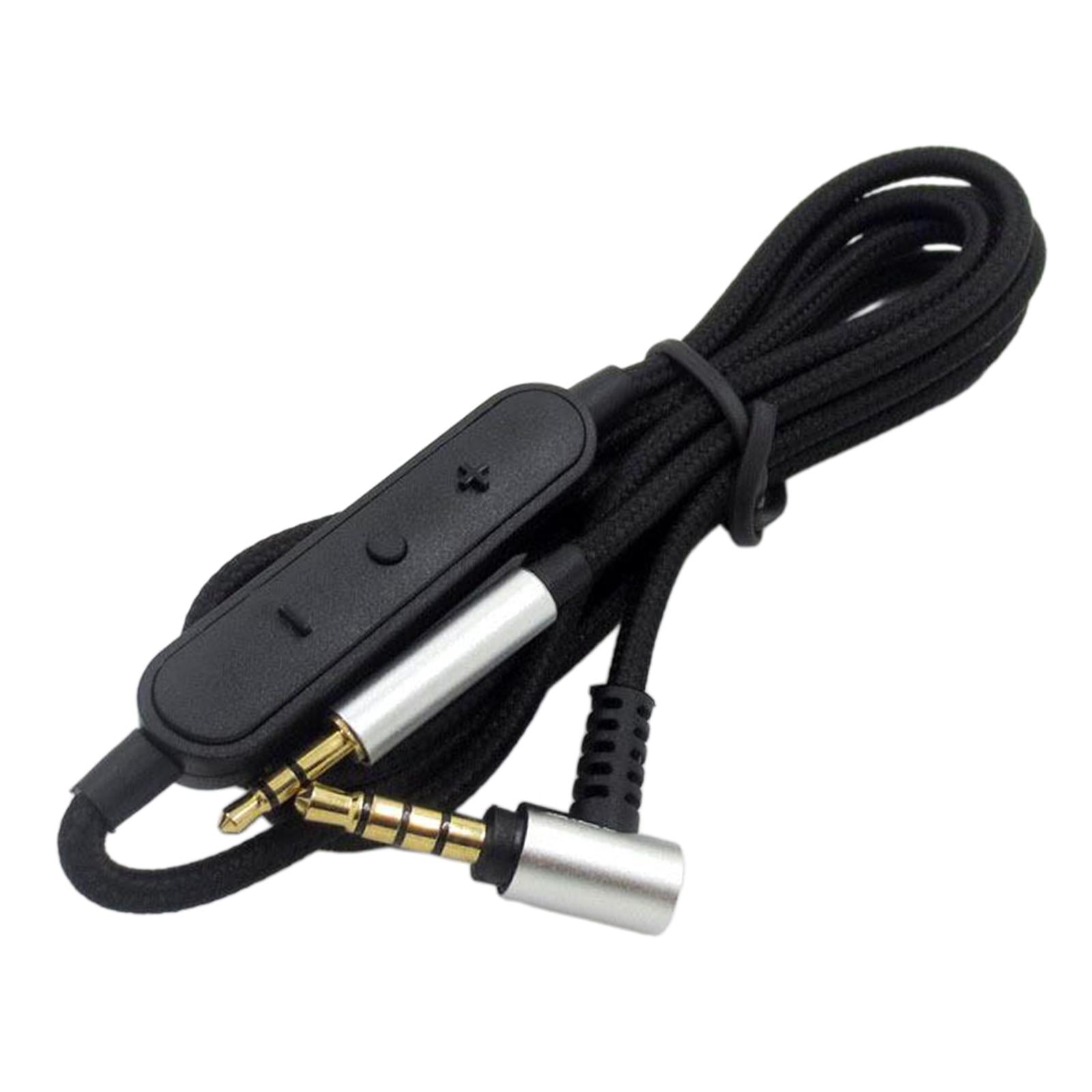 Quiet Oxygen Free Copper Headphone Cable Audio Wire for for B ose QC25 TV Wire Control