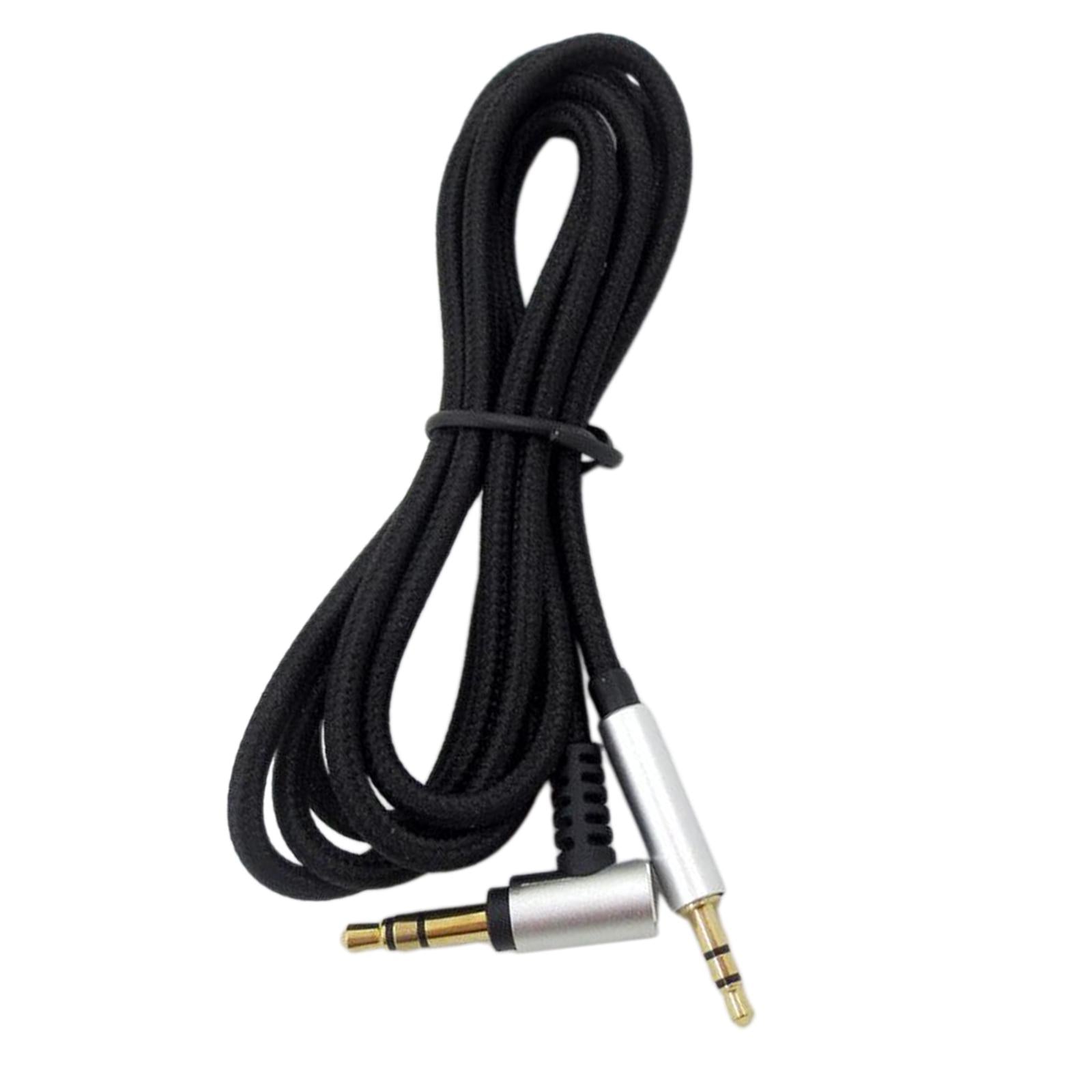 Quiet Oxygen Free Copper Headphone Cable Audio Wire for for B ose QC25 TV Straight-through