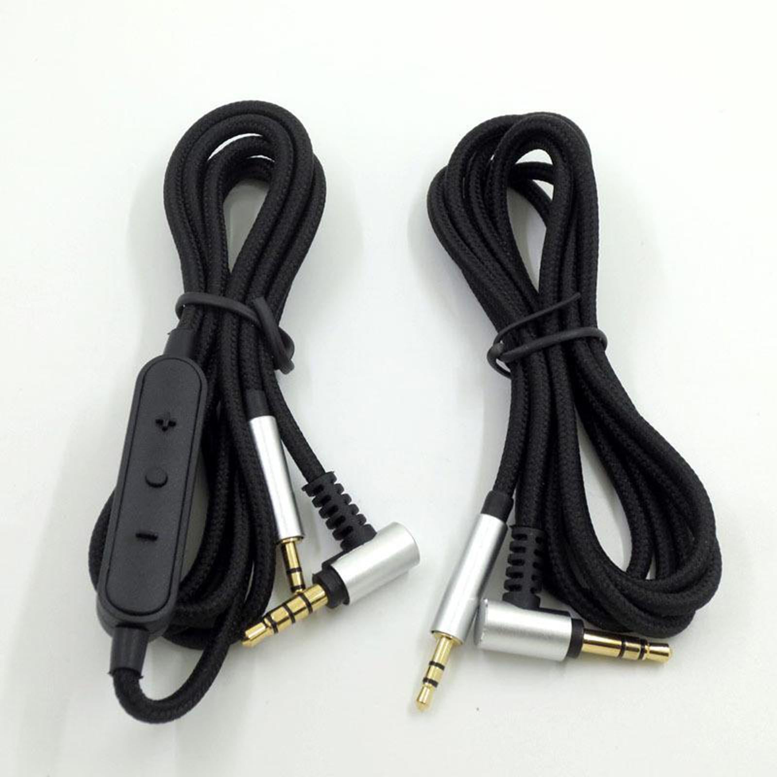 Quiet Oxygen Free Copper Headphone Cable Audio Wire for for B ose QC25 TV Straight-through