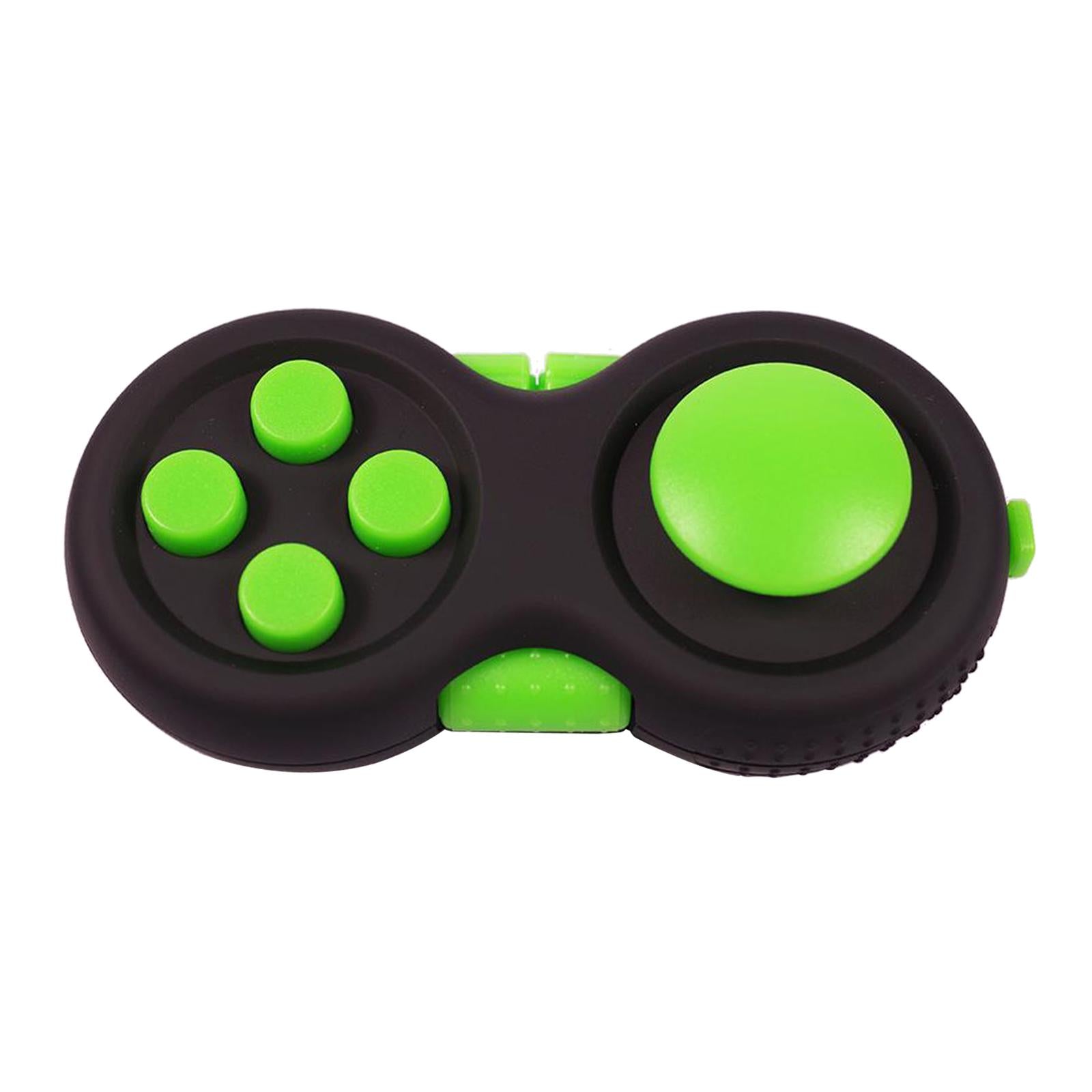 Fidget Pad Anxiety Stress Relief Hand Toy All in one Green